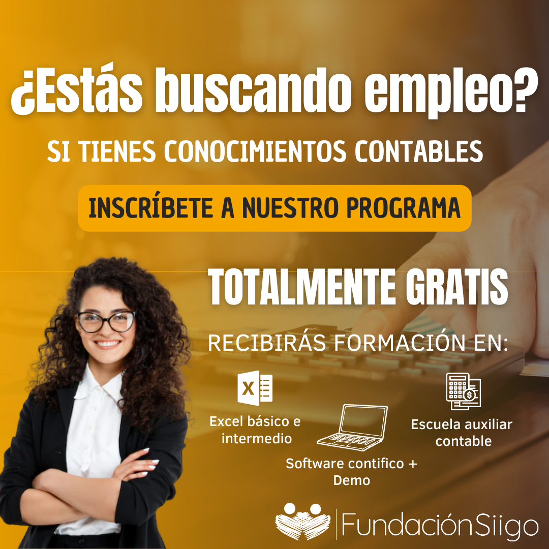 Fundación Siigo Facebook ad from May 16, 2023