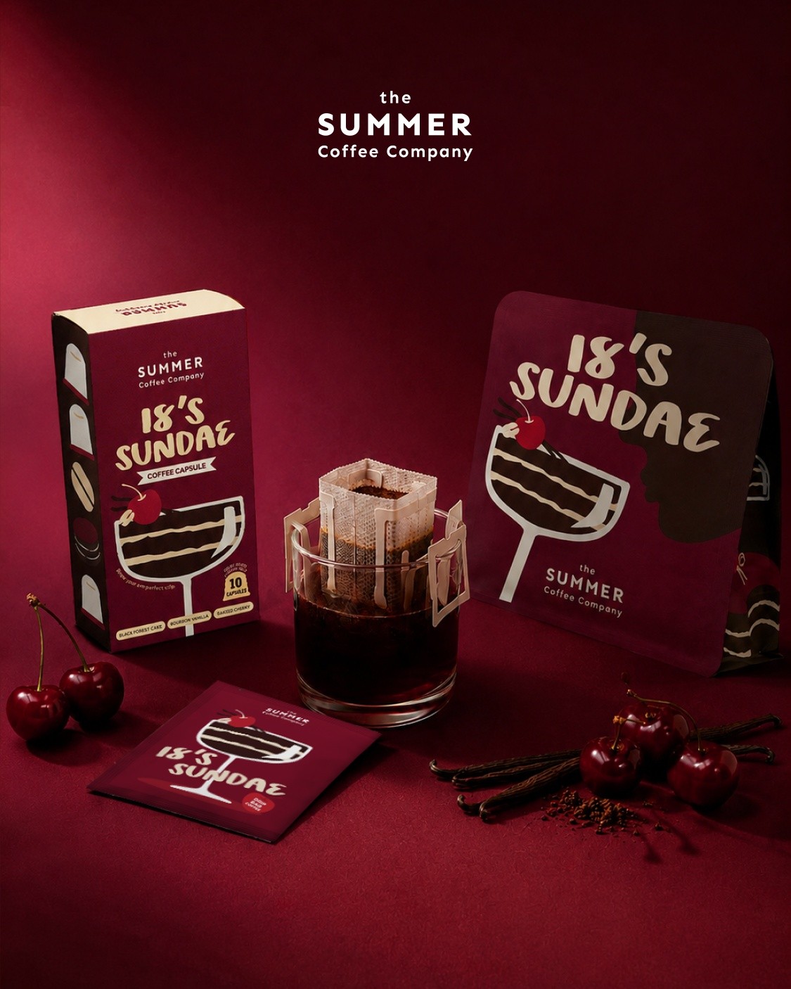 The Summer Coffee Company Facebook ad