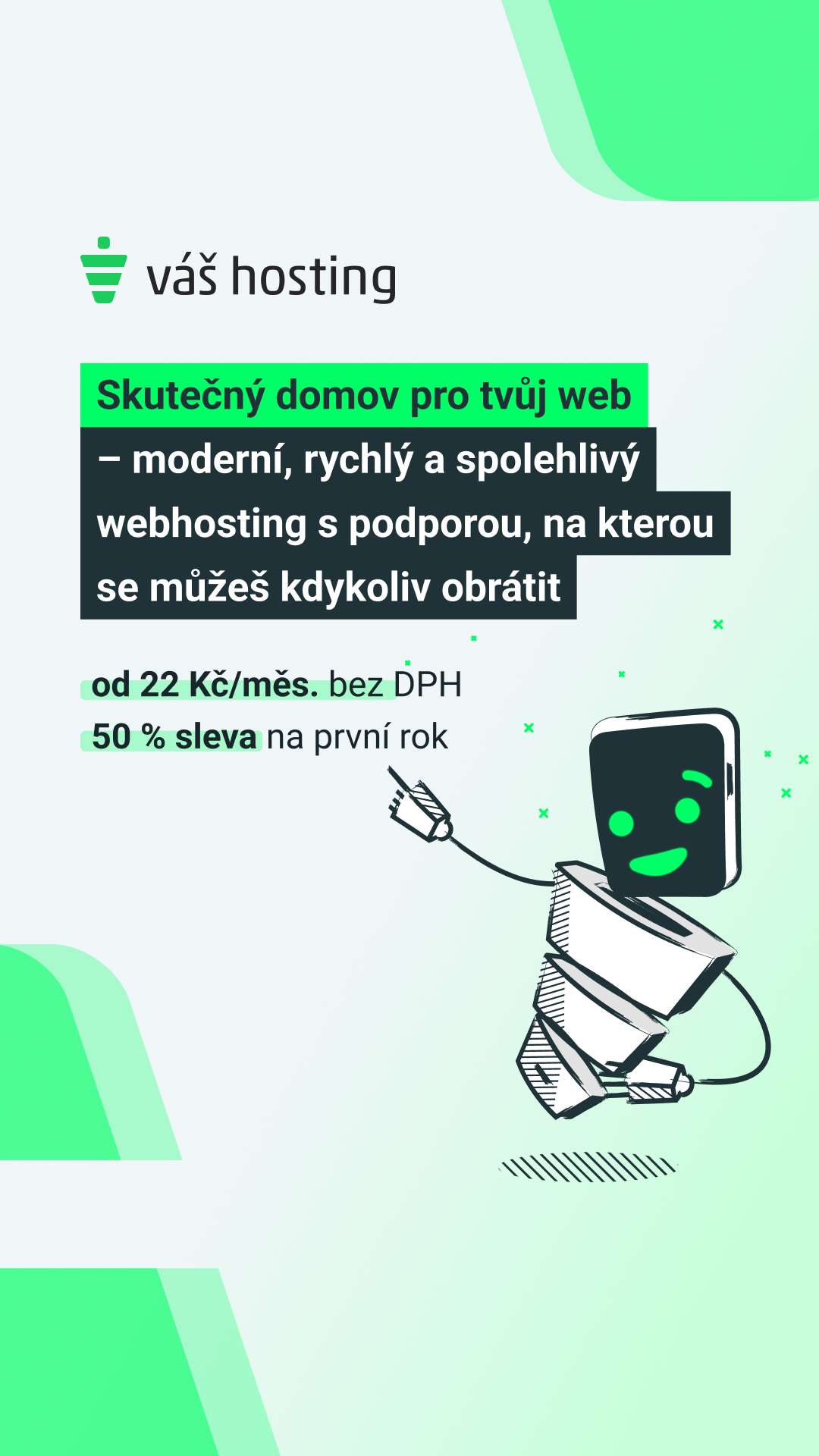 Vas-Hosting.cz Facebook ad