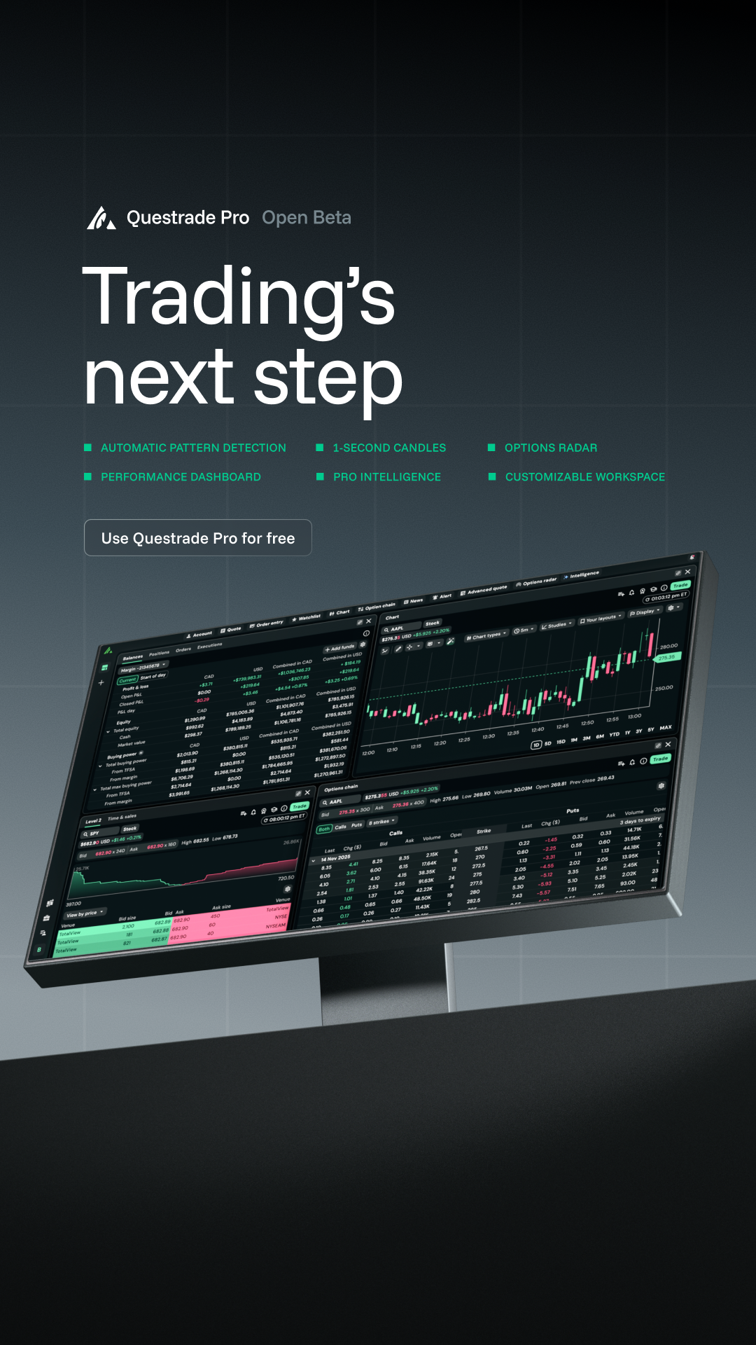 Questrade Facebook ad