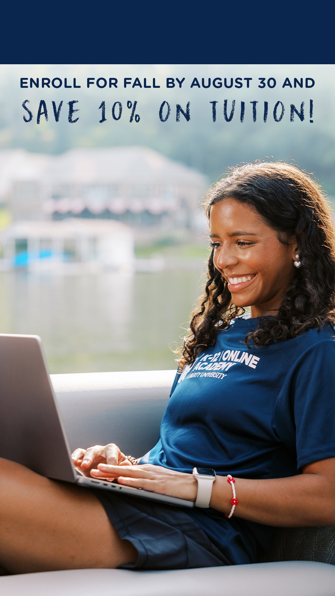 Liberty University Online Academy K-12 Facebook ad