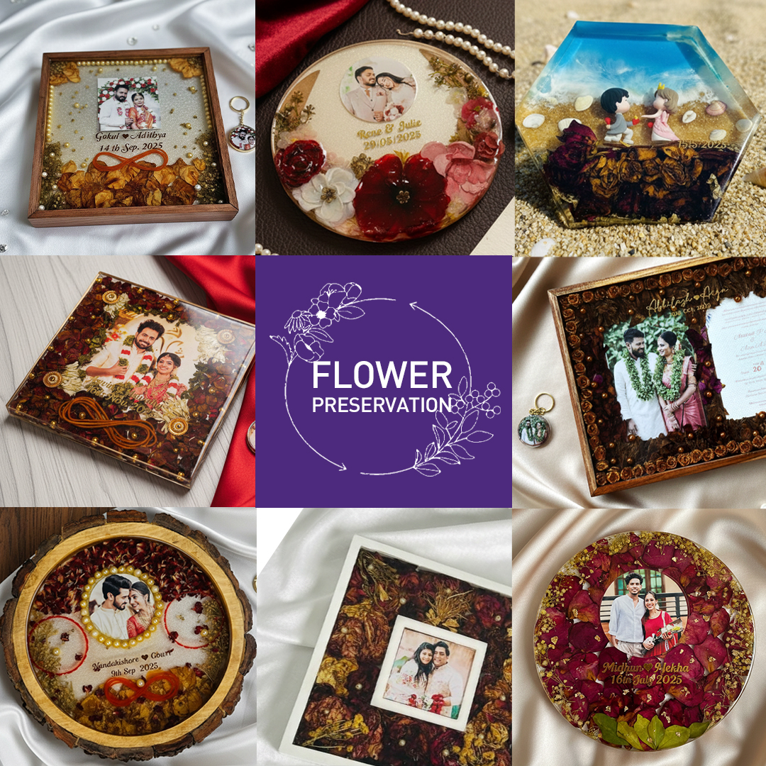 hari_resin_art_studio Facebook ad: Resin Flower Preservation, A Timeless Keepsake