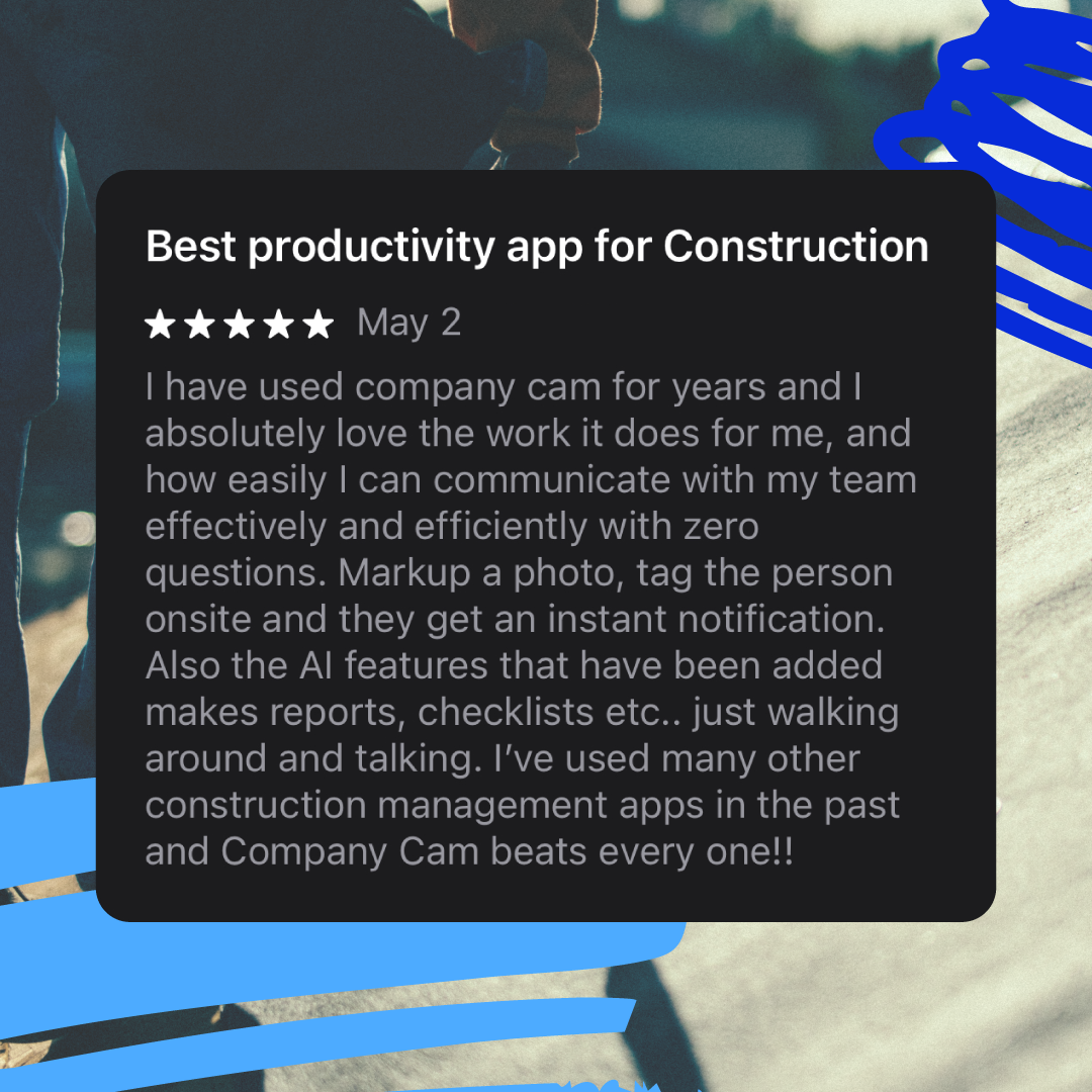 CompanyCam Facebook ad