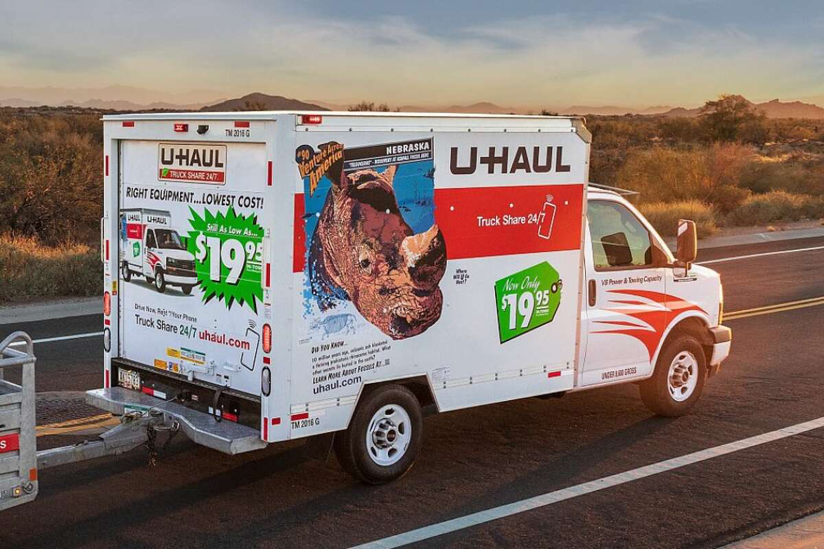 U-Haul Neighborhood Dealer Facebook ad: Rent a U-Haul $19.95*