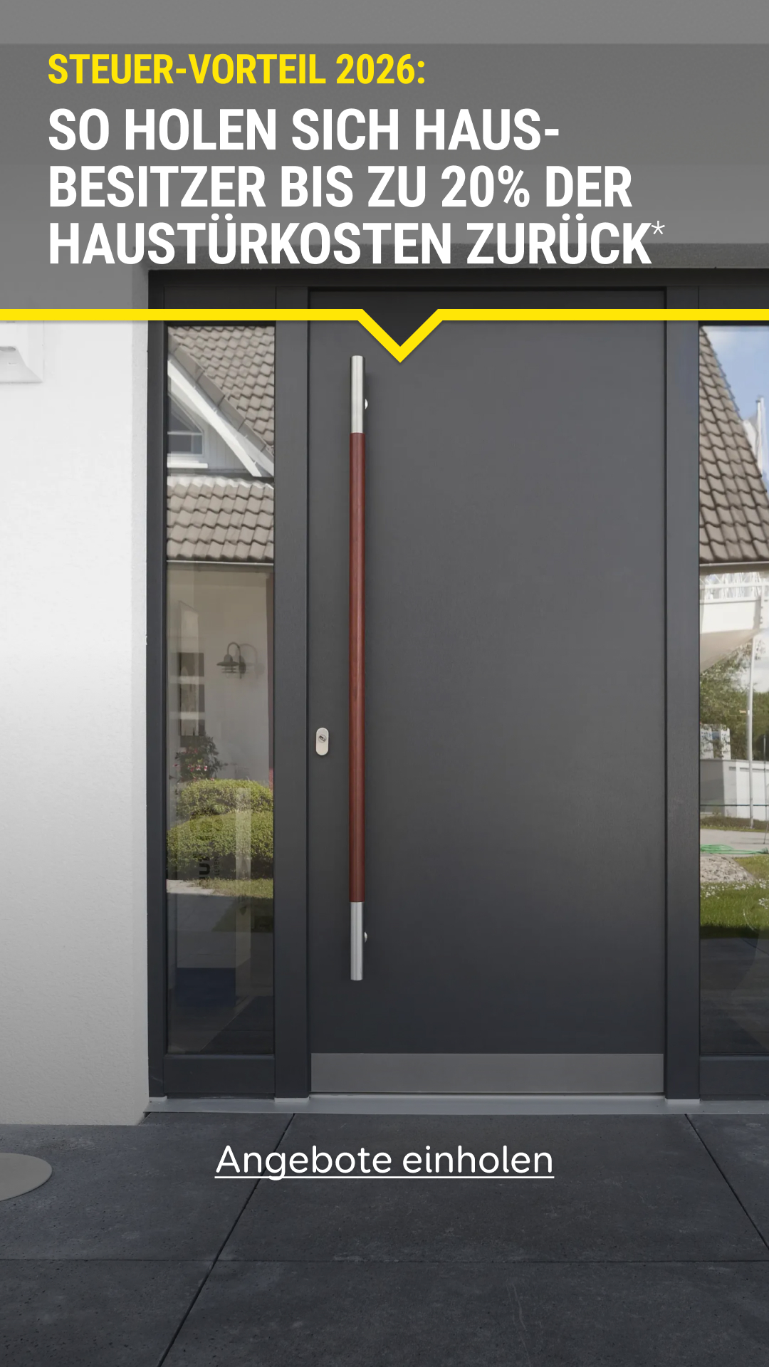 Aroundhome - Haustüren Facebook ad