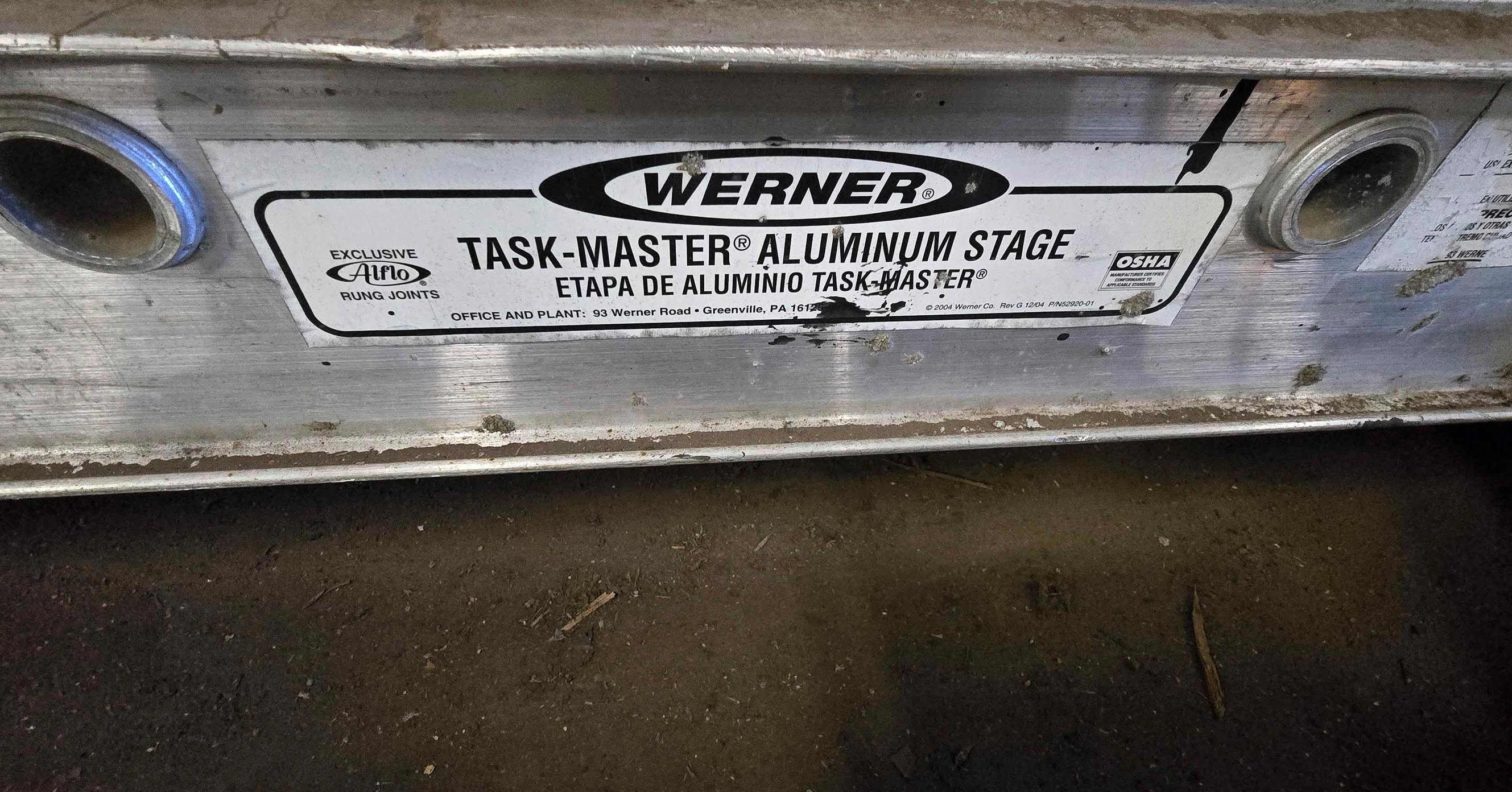 Marat Lempert Facebook ad: Werner staging aluminum platforms