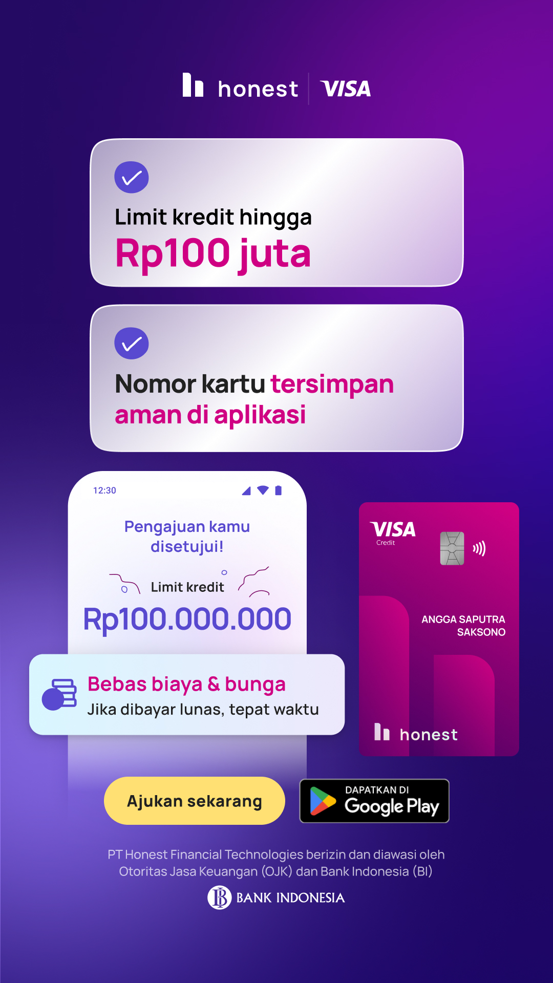 Honest Indonesia Facebook ad from May 13, 2026