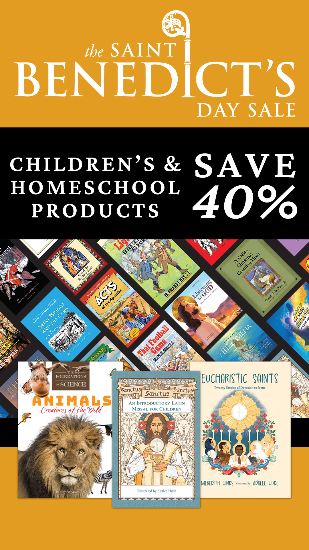 TAN Books Facebook ad