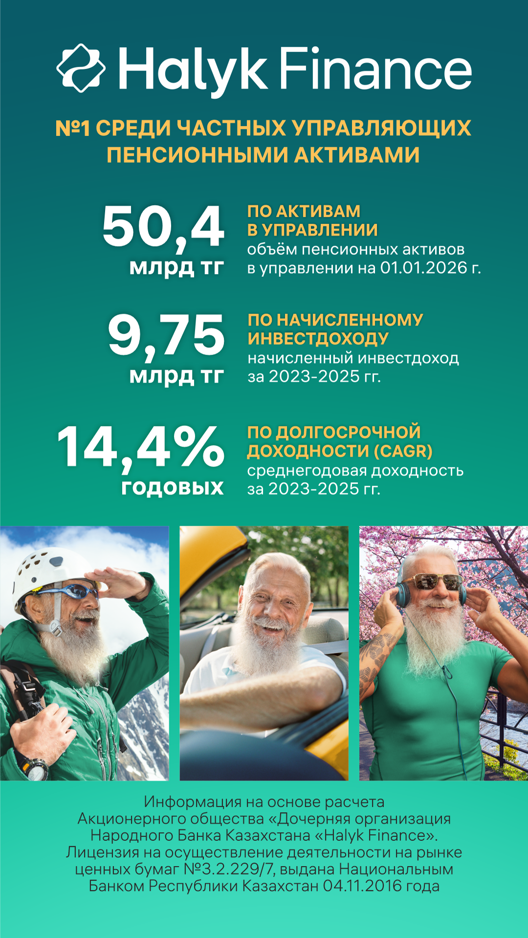 Halyk Finance Facebook ad from Feb 19, 2026