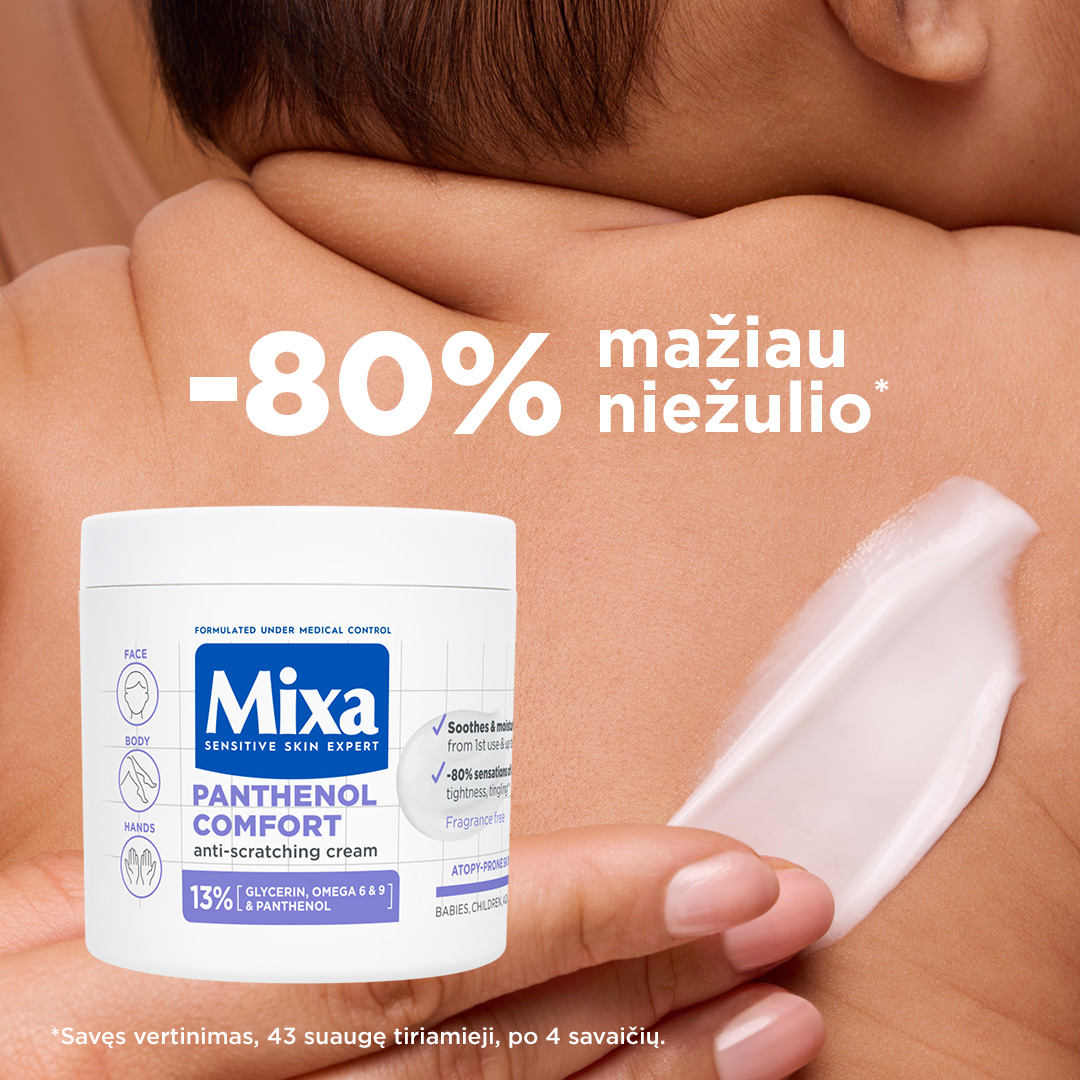 Mixa Facebook ad: Daugiafunkcis kremas