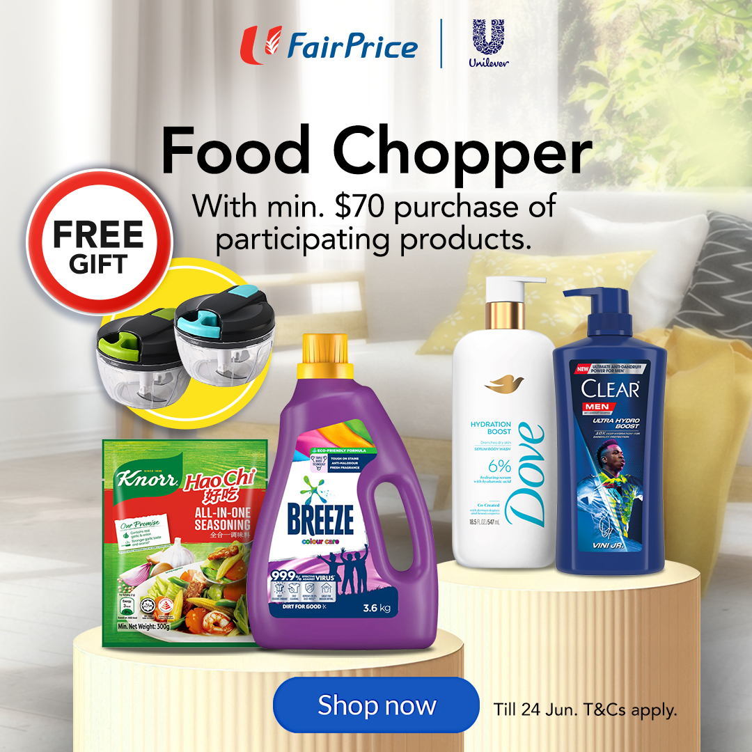 Unilever Singapore Facebook ad