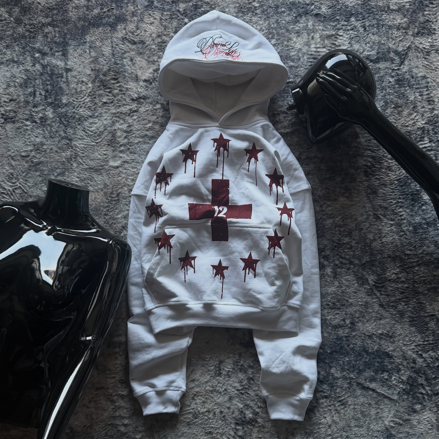 Divine Lyfe Facebook ad: 12 hoodie (first 100 hoodies premade)