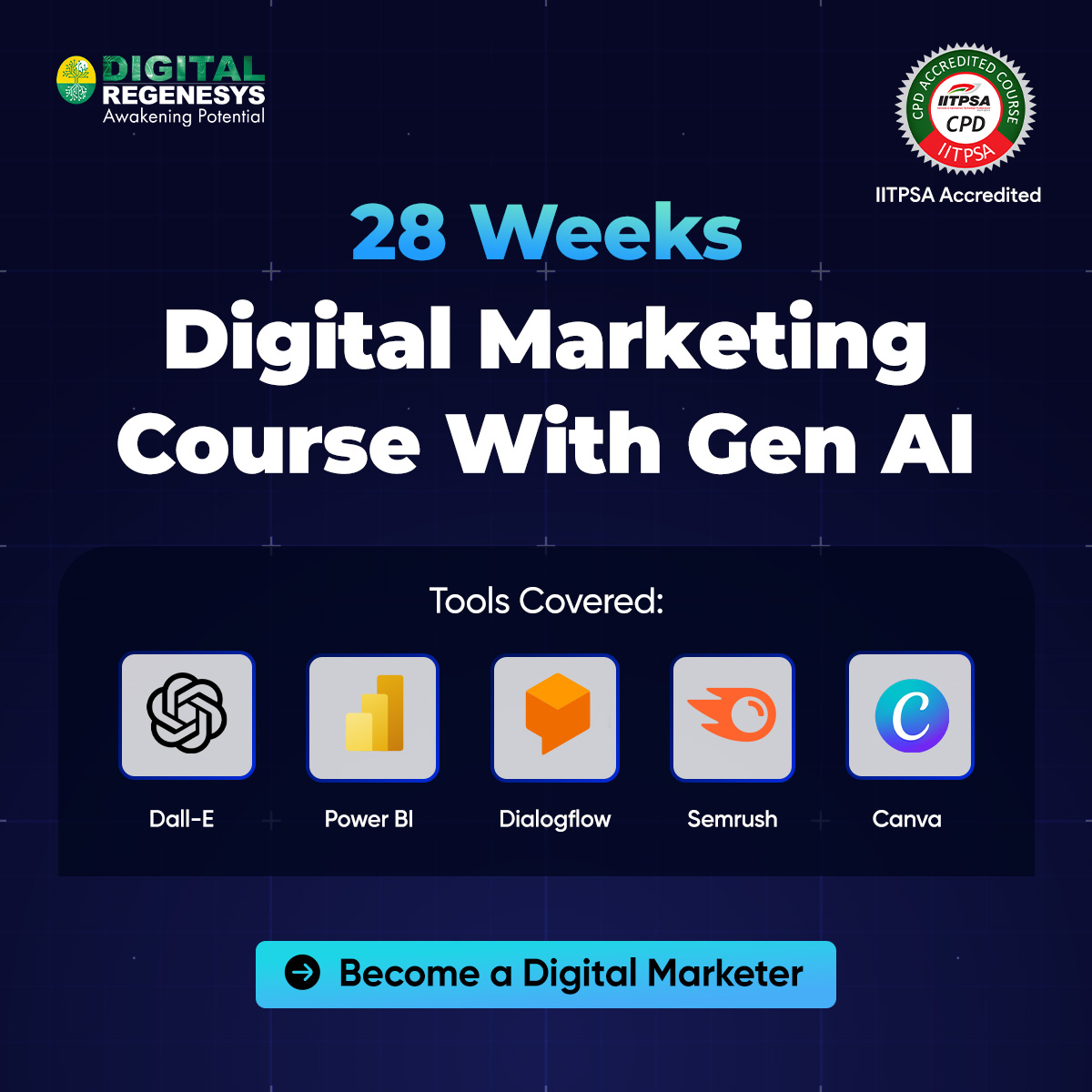 Digital Regenesys Kenya Facebook ad