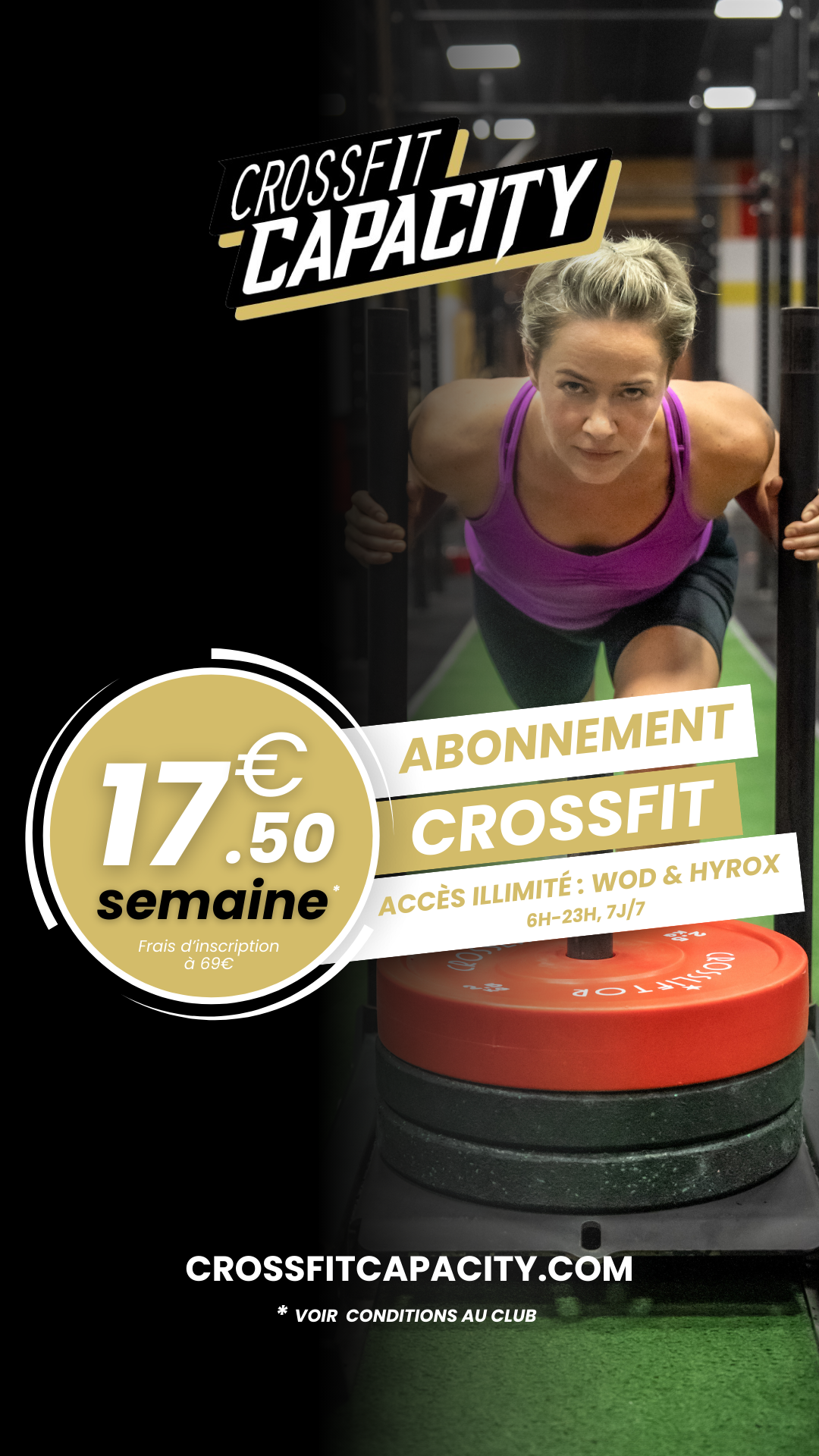 CrossFit Capacity Facebook ad