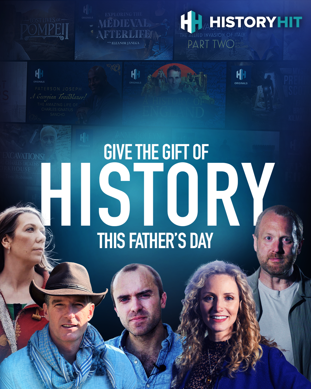 History Hit Facebook ad