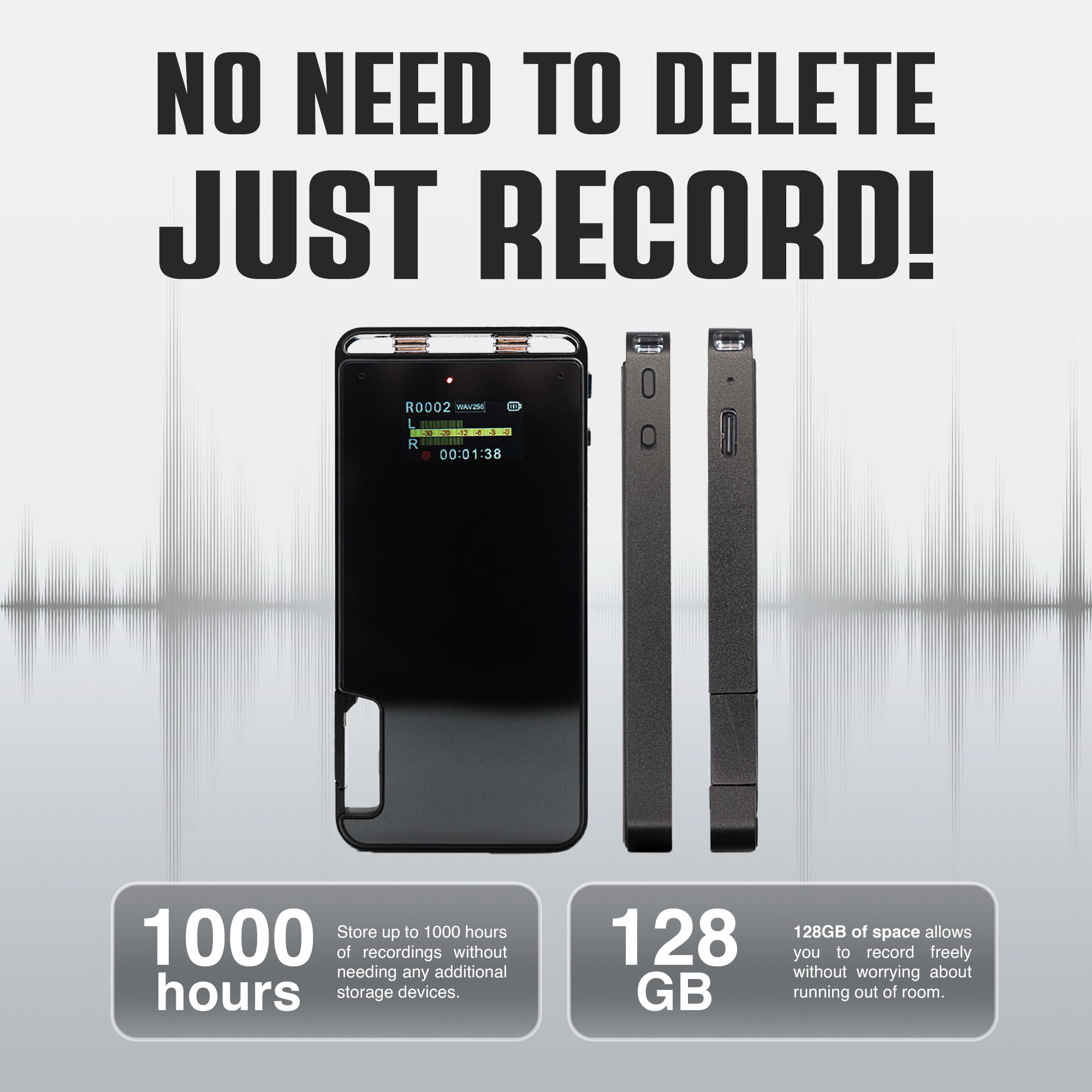 TCTEC - US Facebook ad: Your AI-Powered Recording Solution!