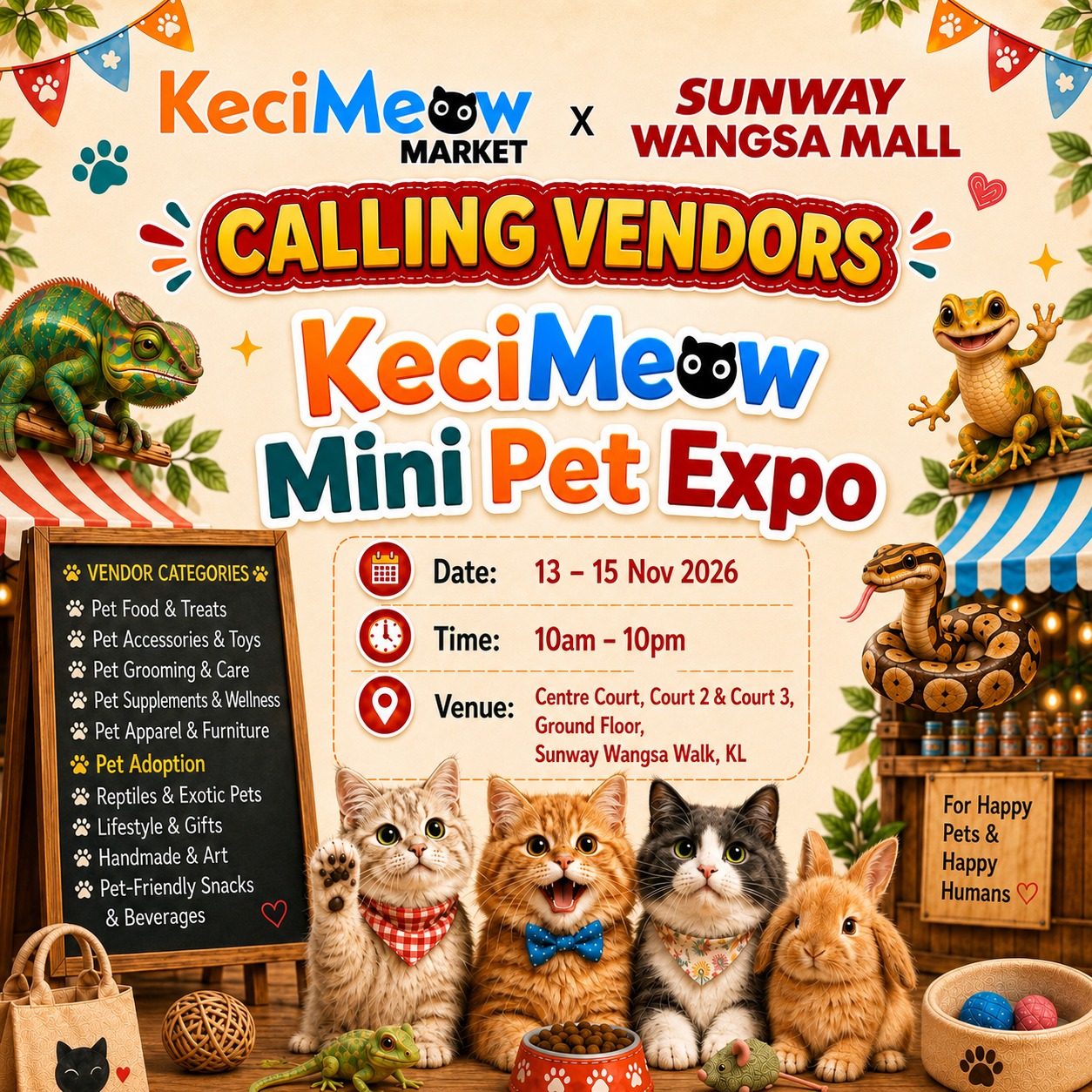 KeciMeow 可吉喵市集 Facebook ad