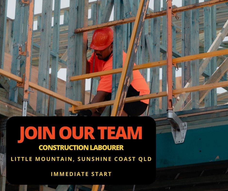 Buildsafe Facebook ad: Construction Labourer Job in Little Mountain, Sunshine…