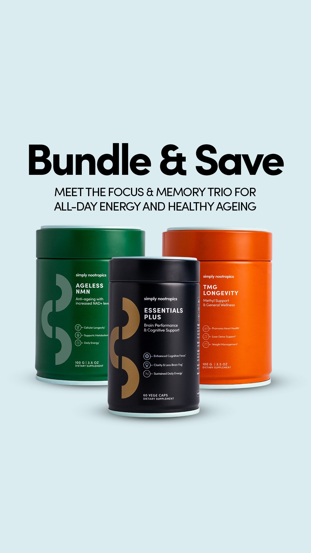 Simply Nootropics Facebook ad