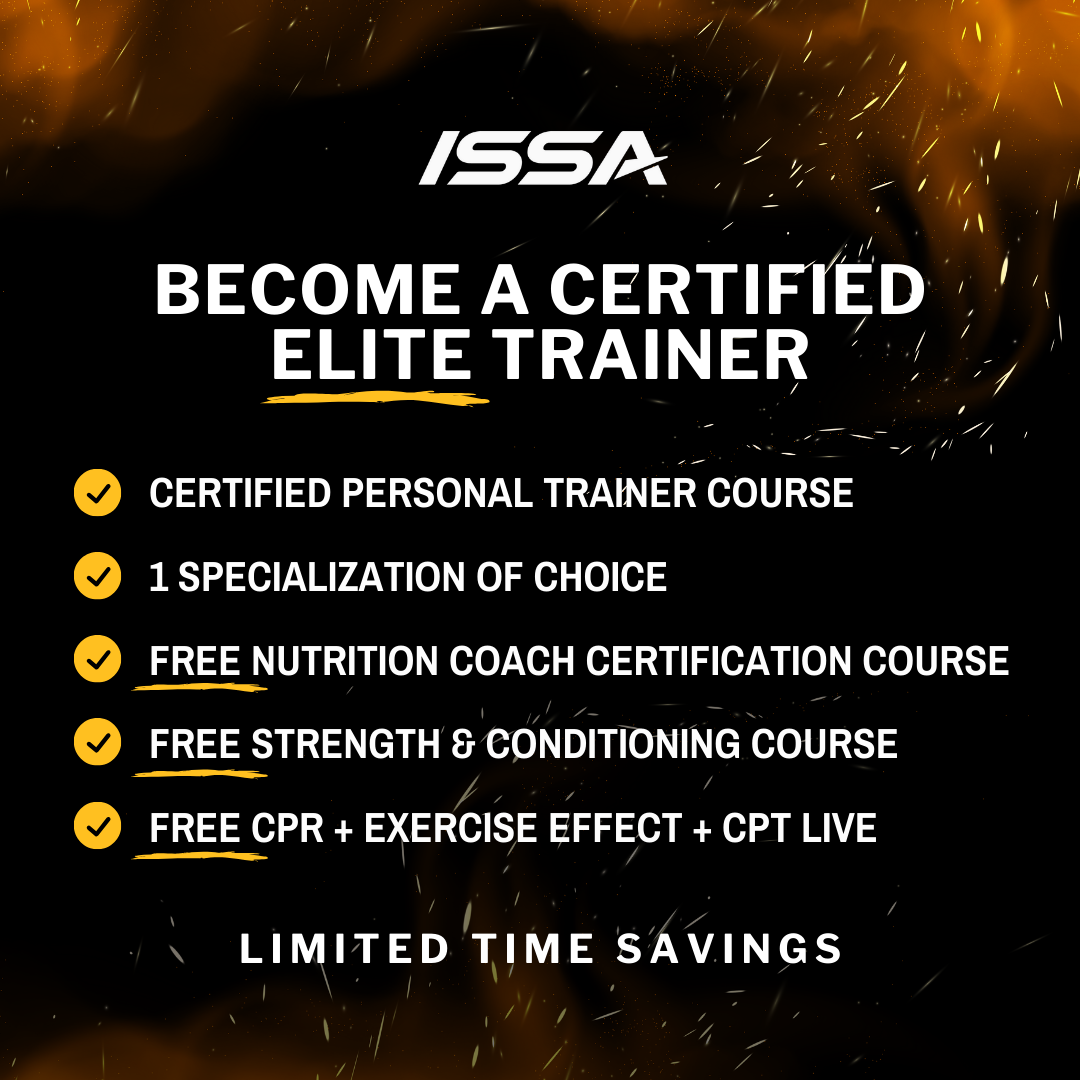 ISSA (International Sports Sciences Association) Facebook ad