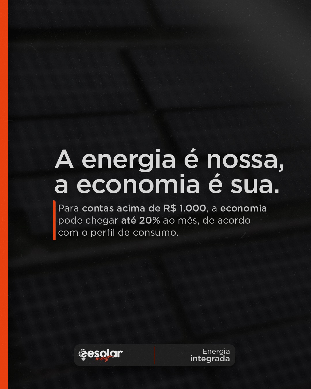 E-ESolar Facebook ad