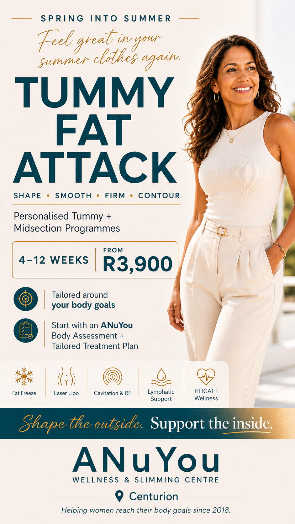 ANuYou - Wellness & Slimming Ozone Therapy Facebook ad