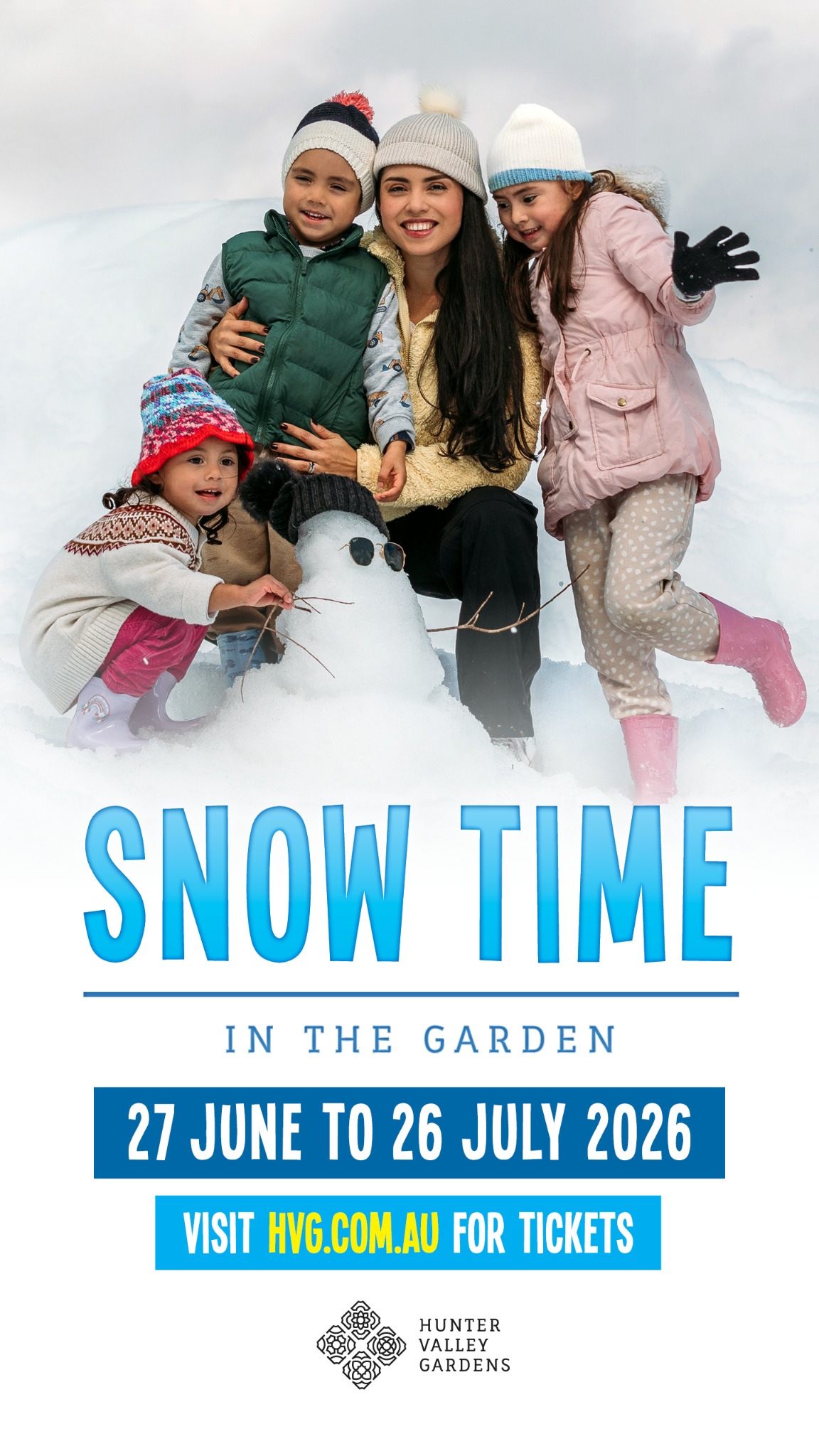 Hunter Valley Gardens Facebook ad from Jun 14, 2026