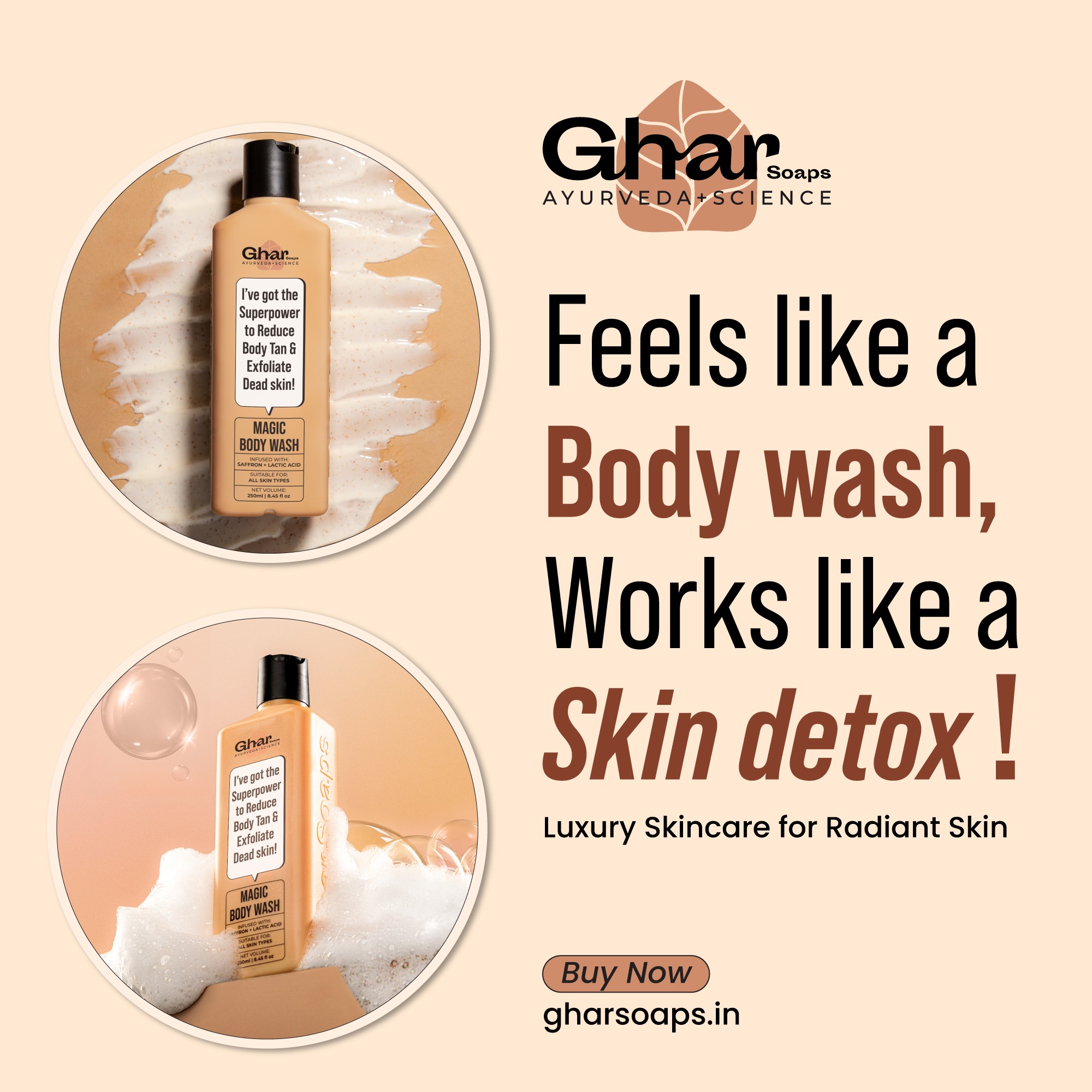 The Ghar Soaps Facebook ad
