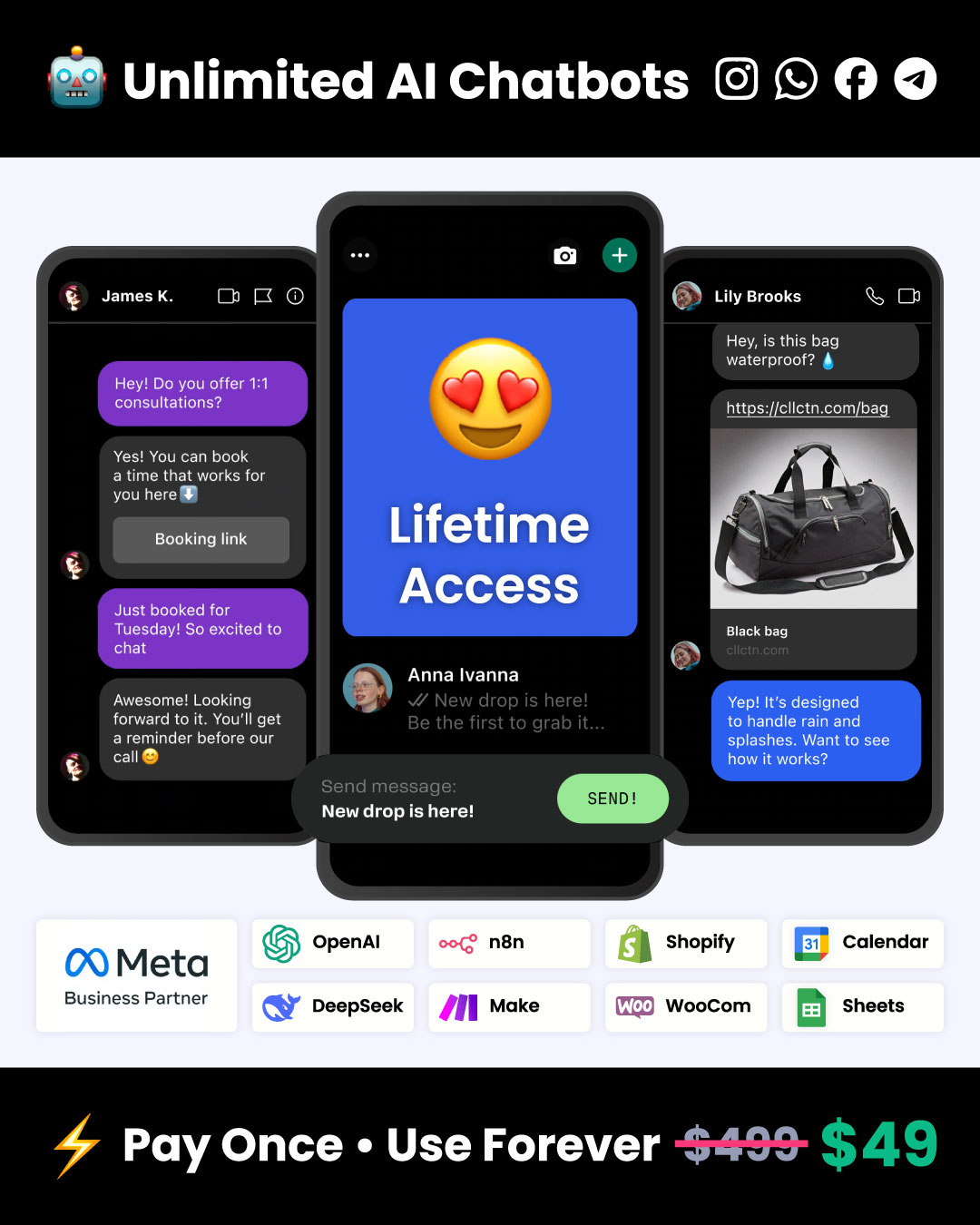 Planify X Facebook ad