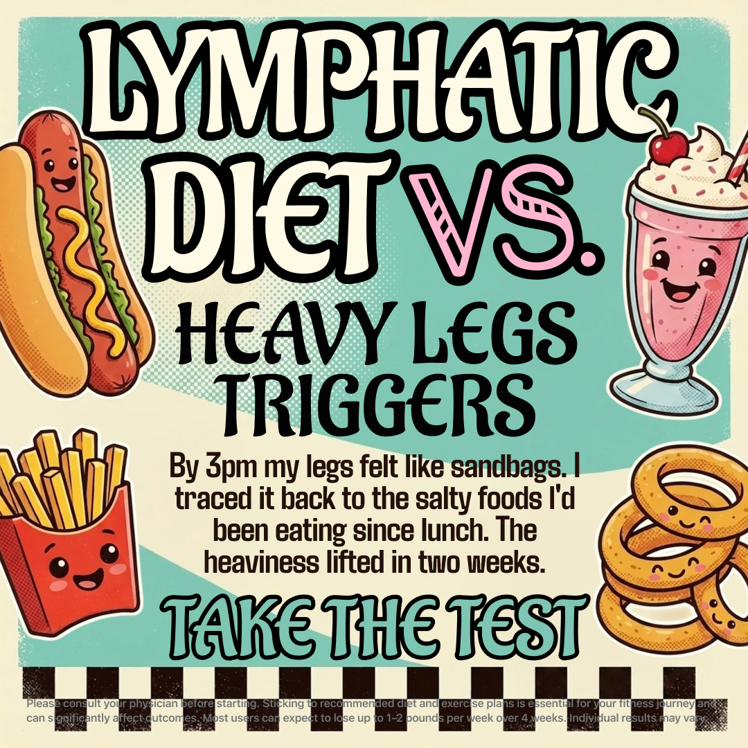 Lymphatic diet plan Facebook ad