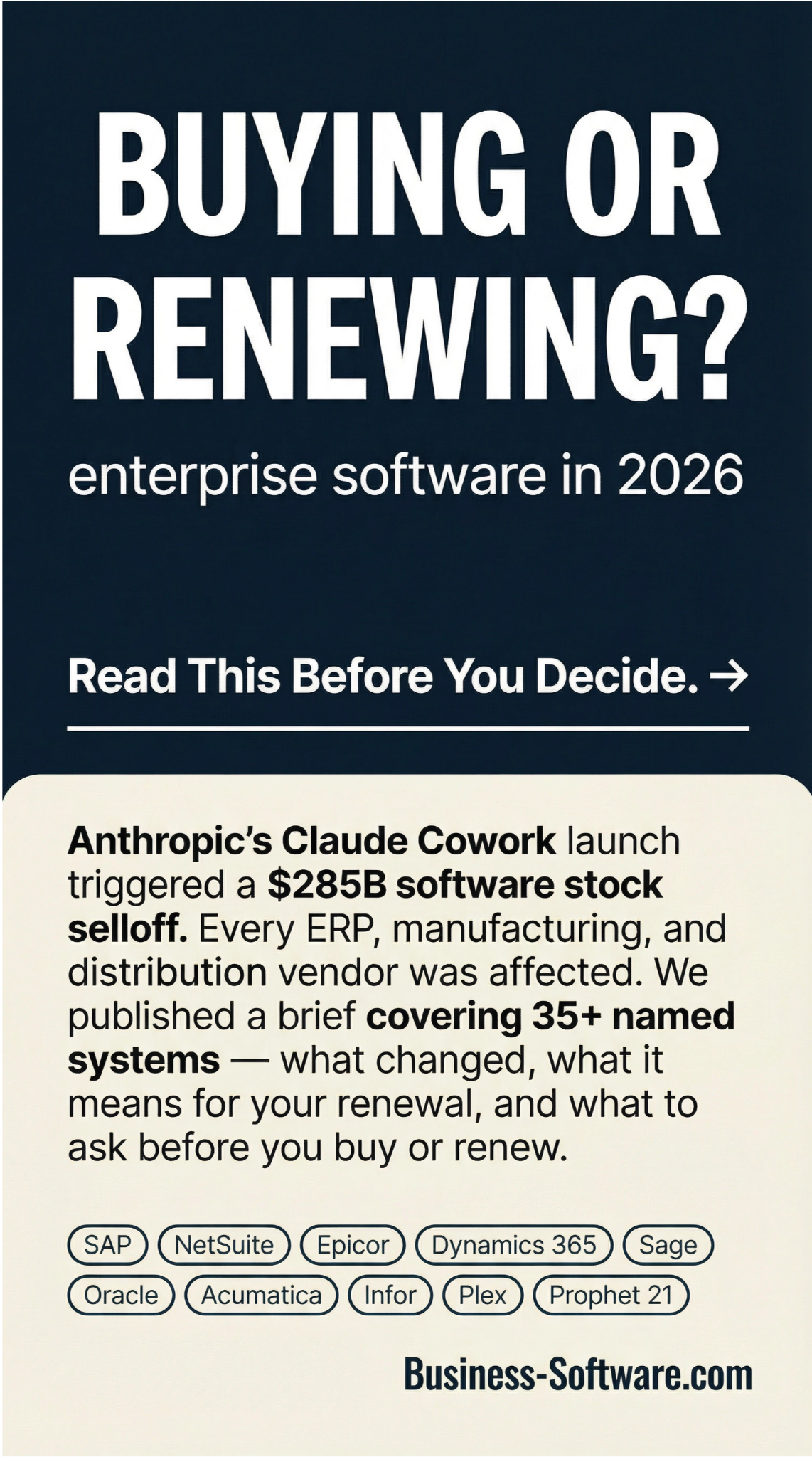 Business-Software.com Facebook ad