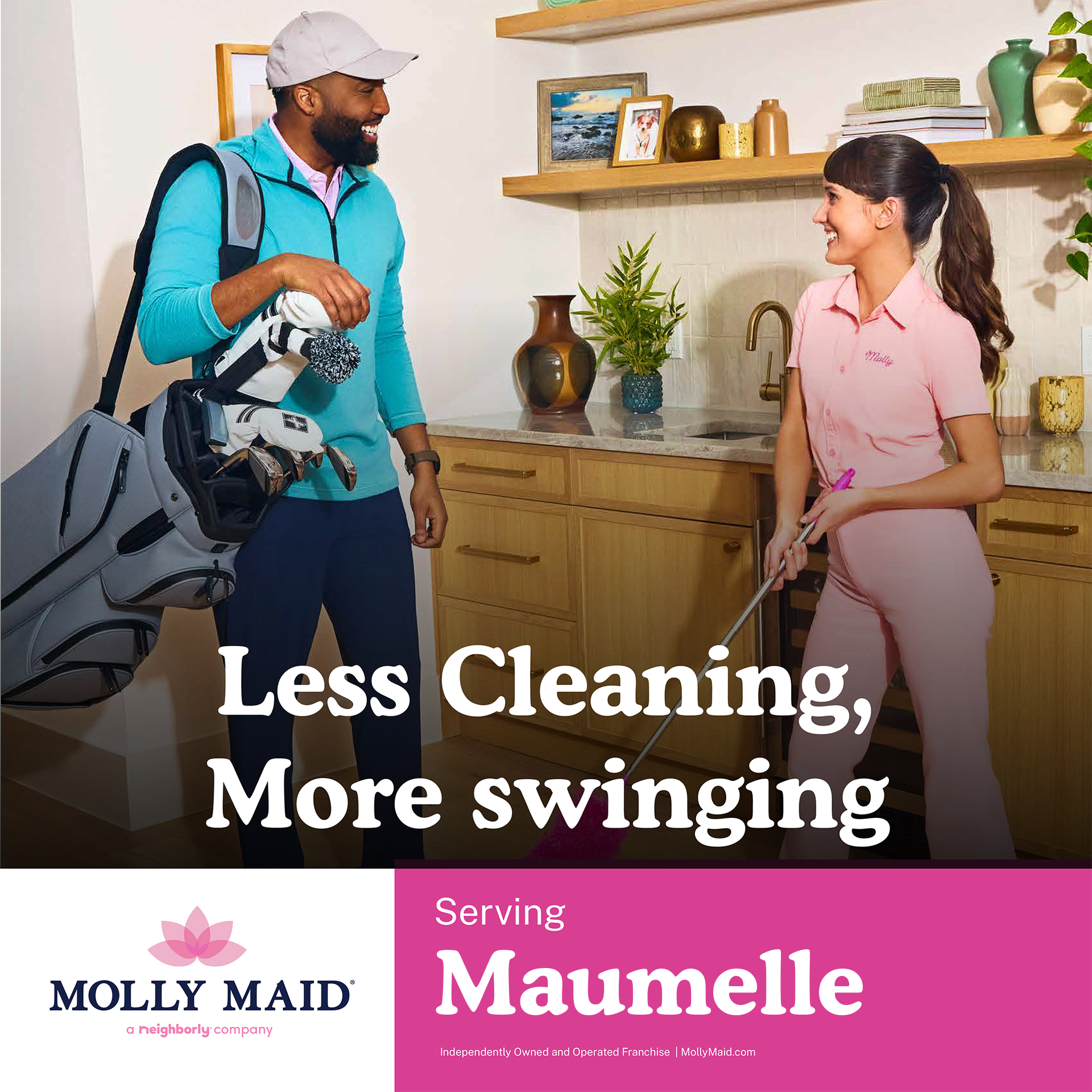 MOLLY MAID of Greater Little Rock Facebook ad