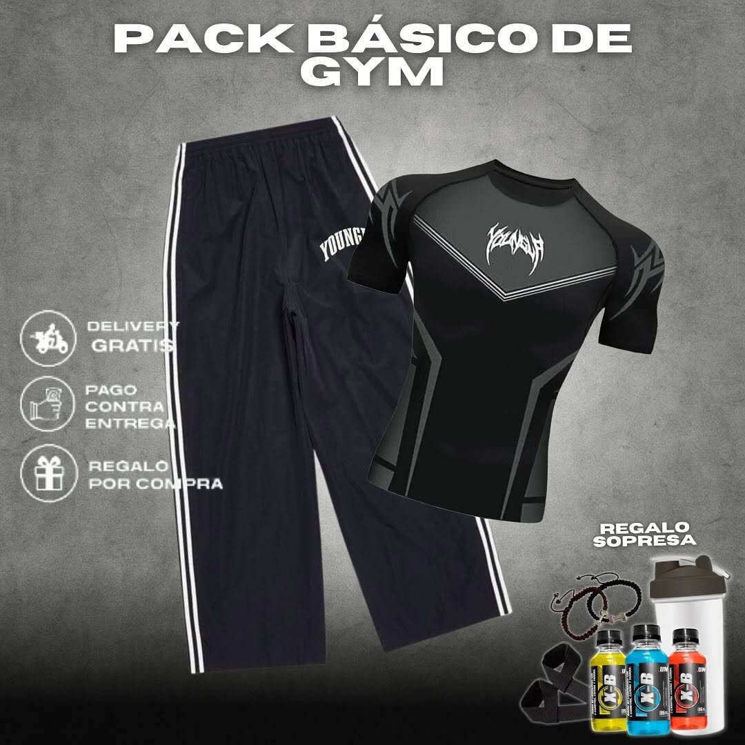 Favoll Fit Facebook ad: Pack Básico de Gym disponible AHORA