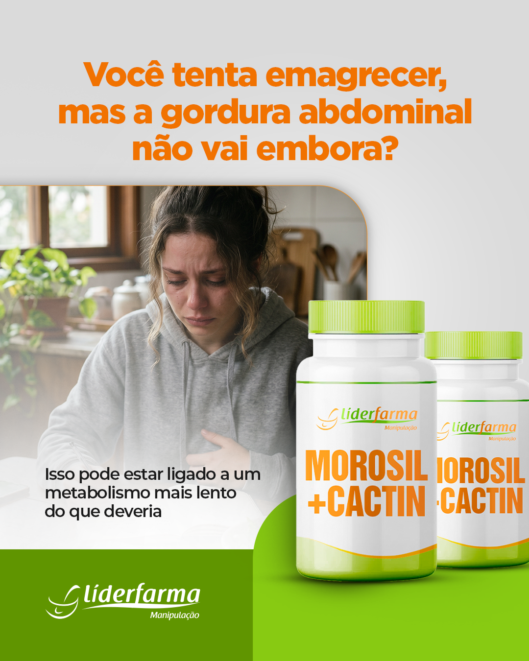 Farmácias Líder Farma Videira Facebook ad: Você quer perder peso com saúde, de verdade?