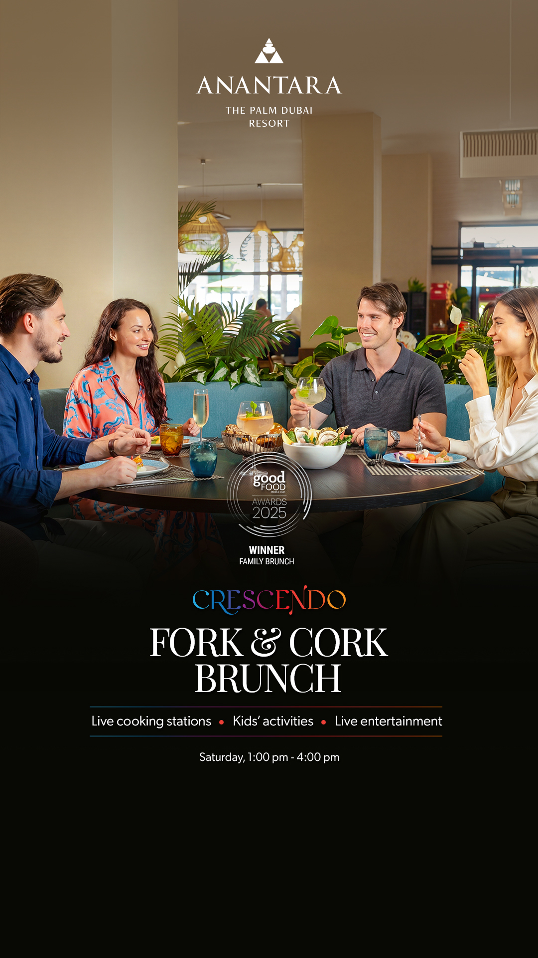 Anantara The Palm Dubai Resort Facebook ad