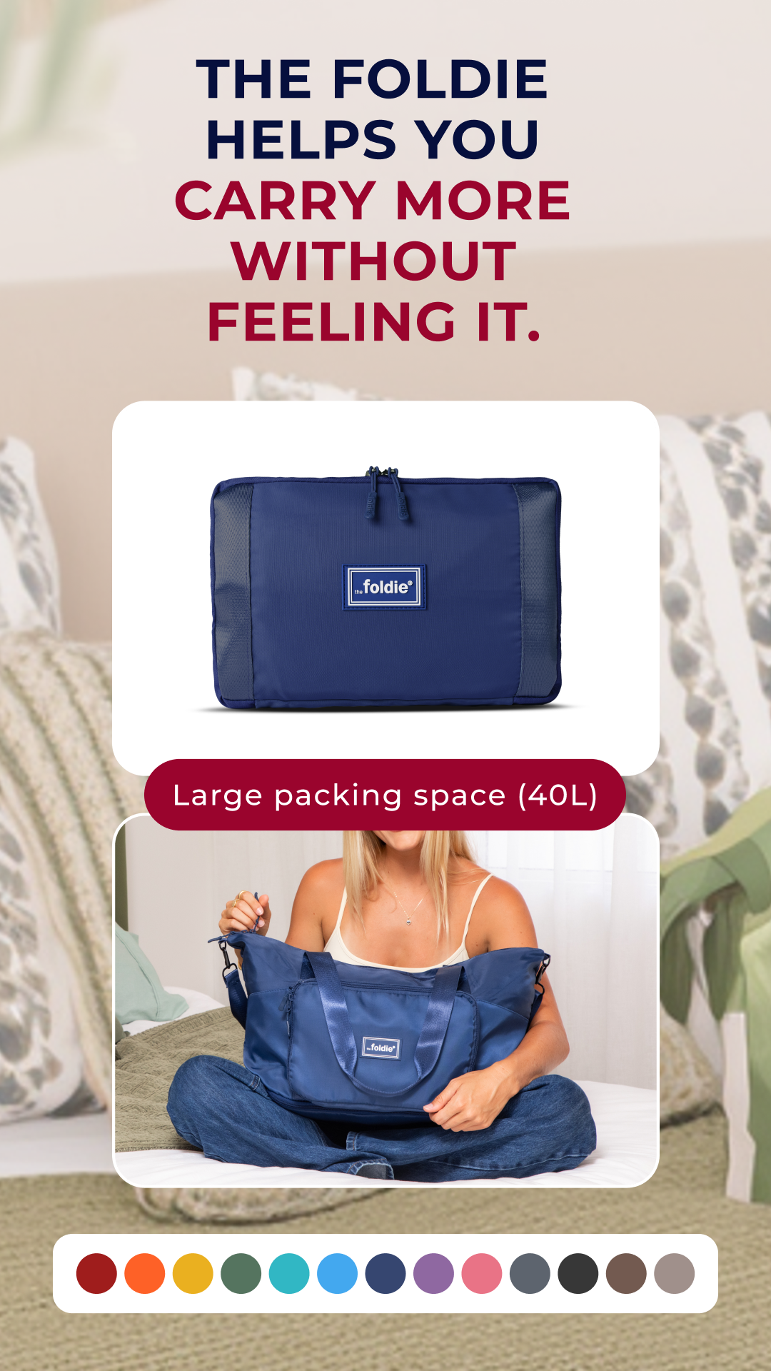 The Foldie Facebook ad