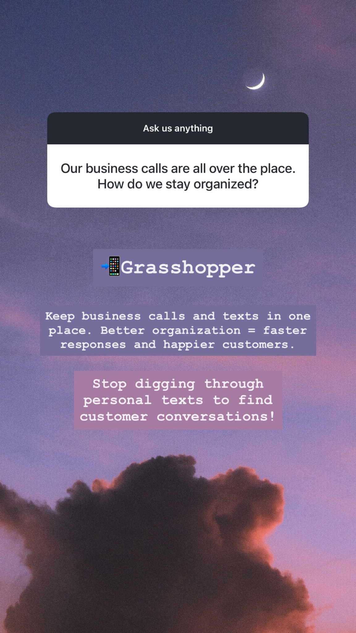 Grasshopper Facebook ad