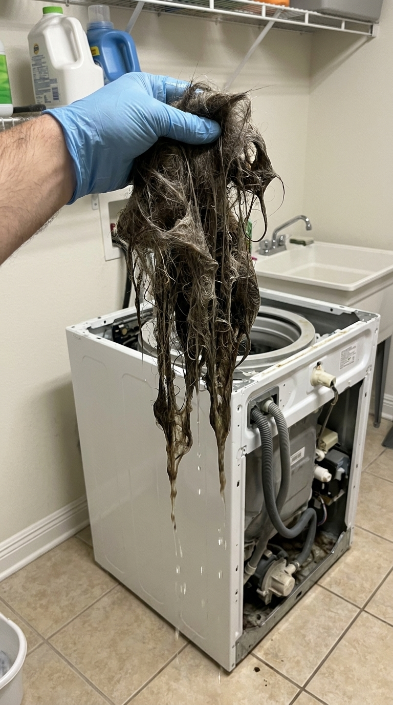 James Walsh Facebook ad: Read this if pet hair is ruining your washing.