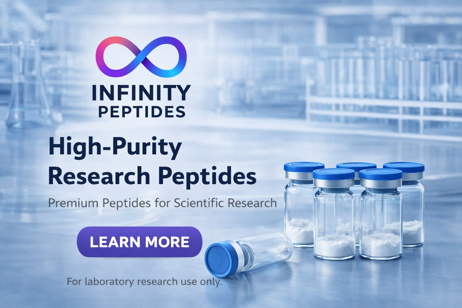 Infinitypeptide Facebook ad from Mar 1, 2026