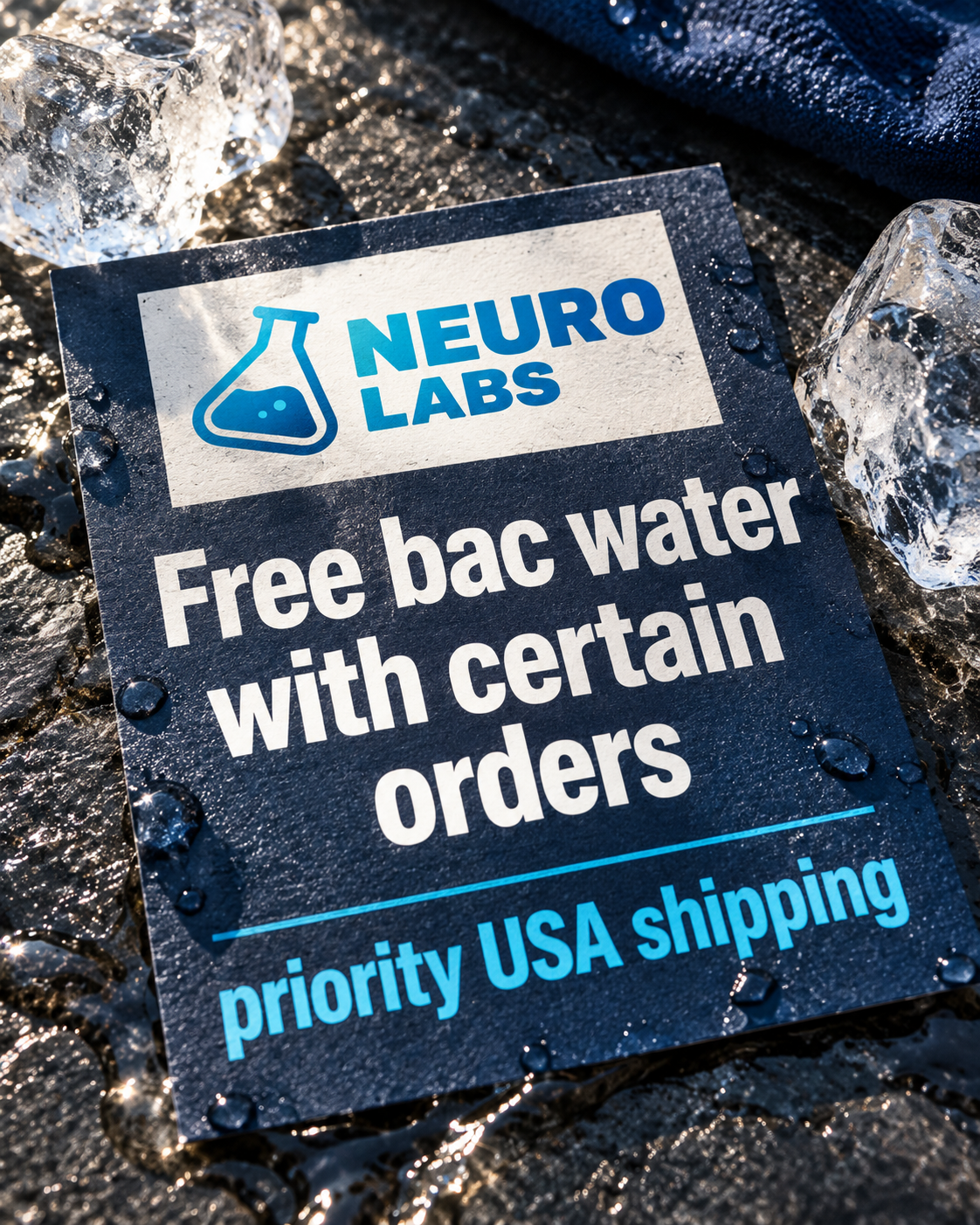 NL Facebook ad: NeuroLabs, Premium Research Peptides | ≥99% COA-Tested USA