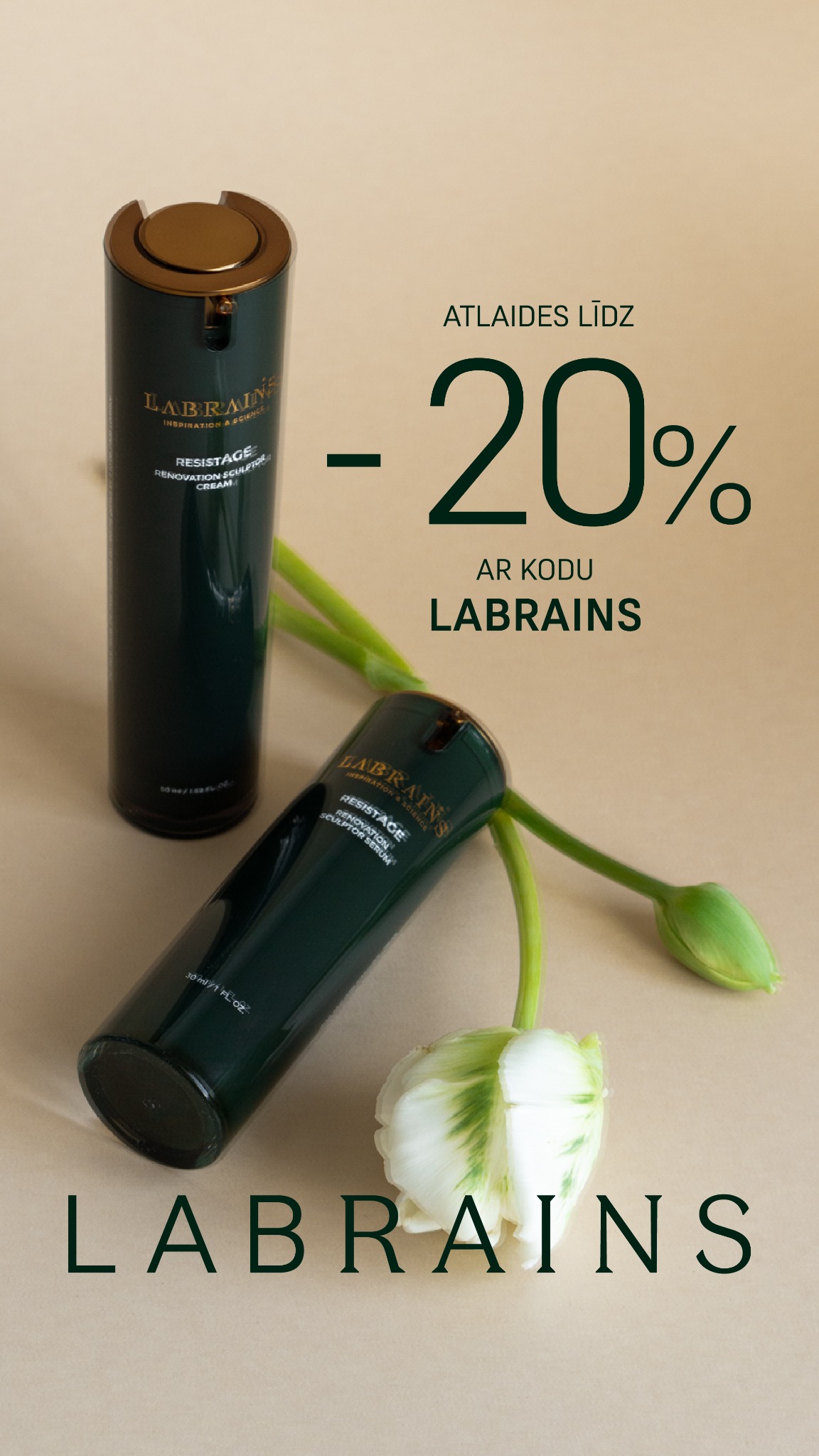 Labrains - Clean Beauty Premium Skincare Facebook ad