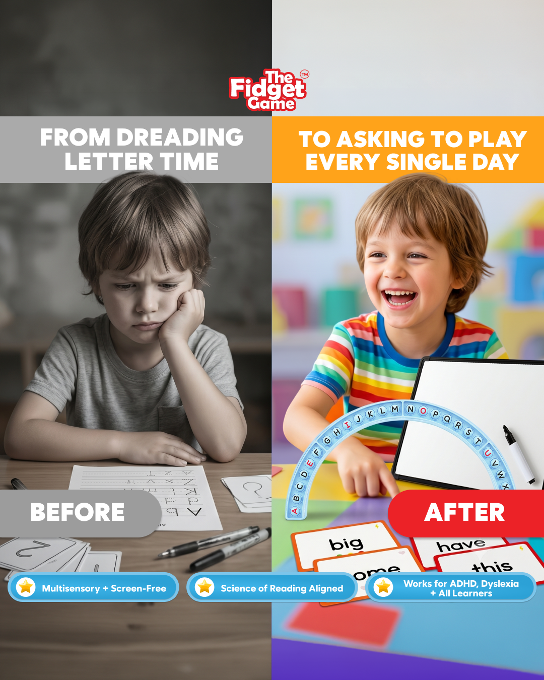 The Fidget Game Facebook ad