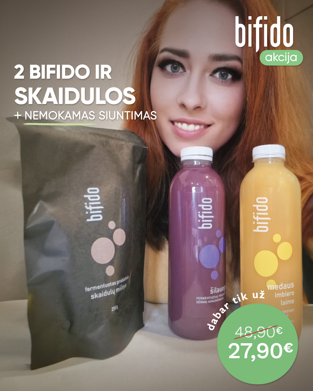 Bifido.lt Facebook ad
