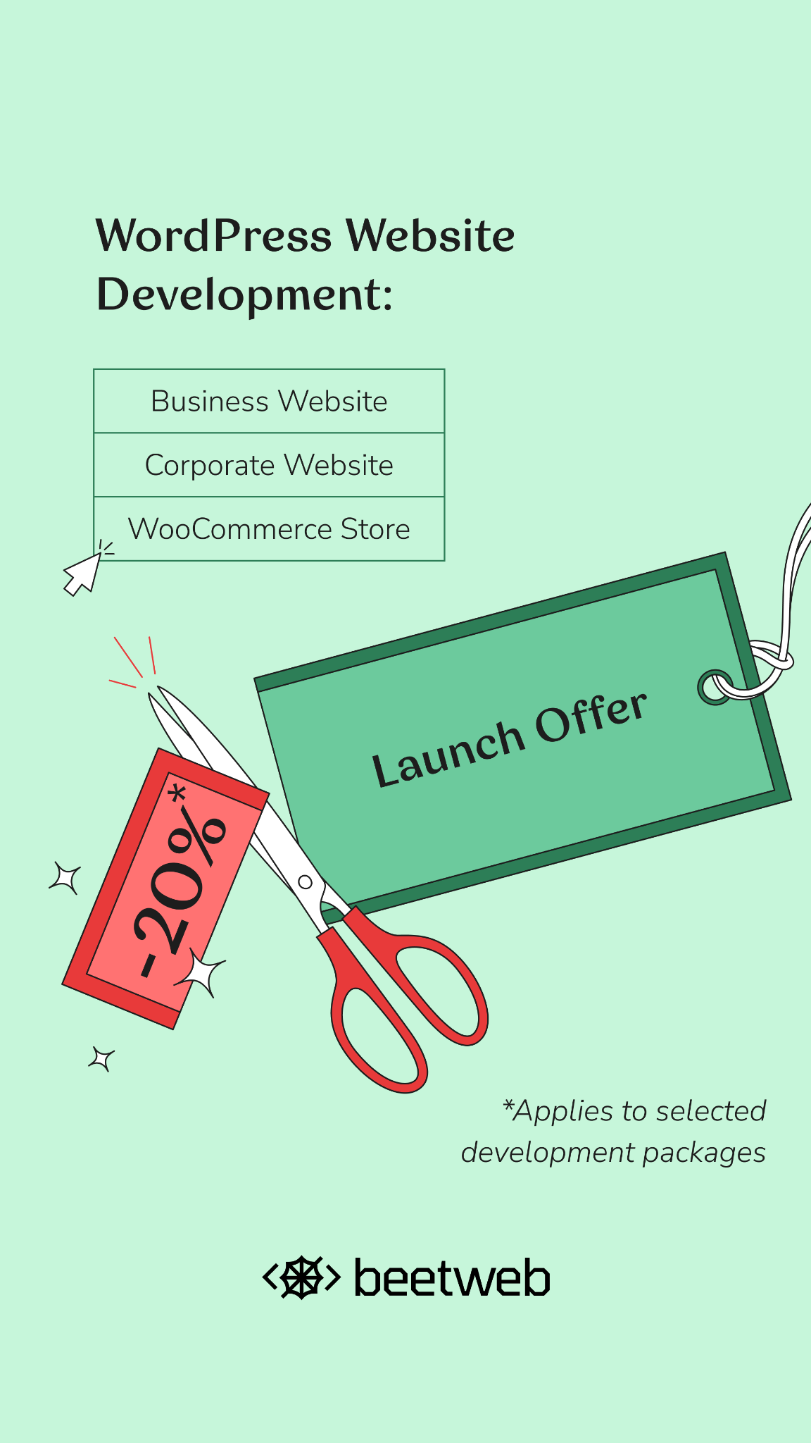 Beetweb Facebook ad
