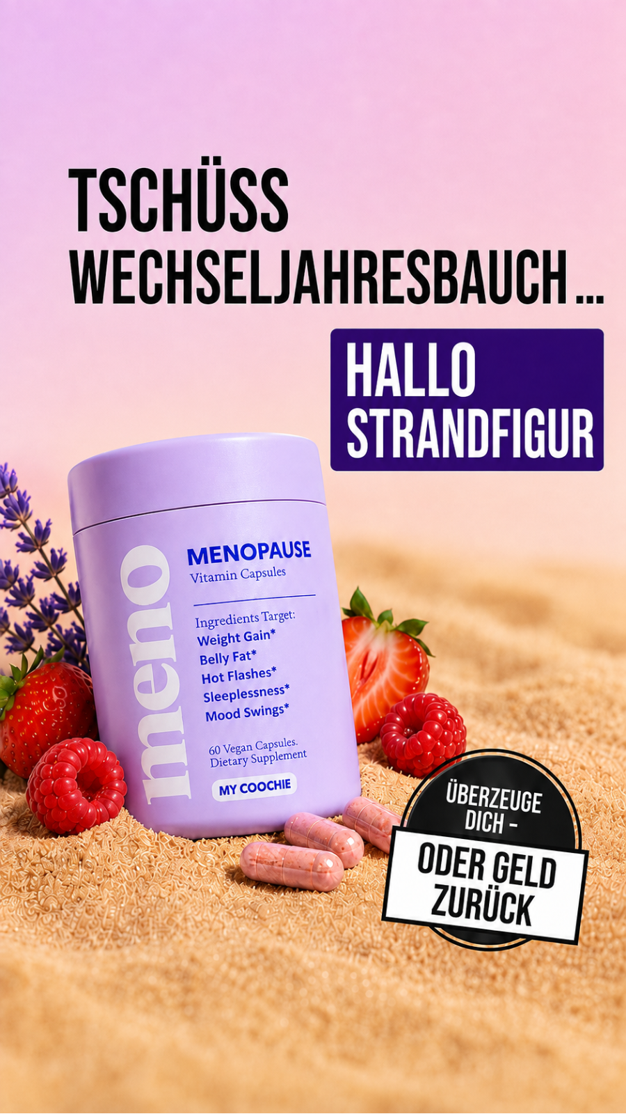 Menopause Weightloss Secrets Facebook ad