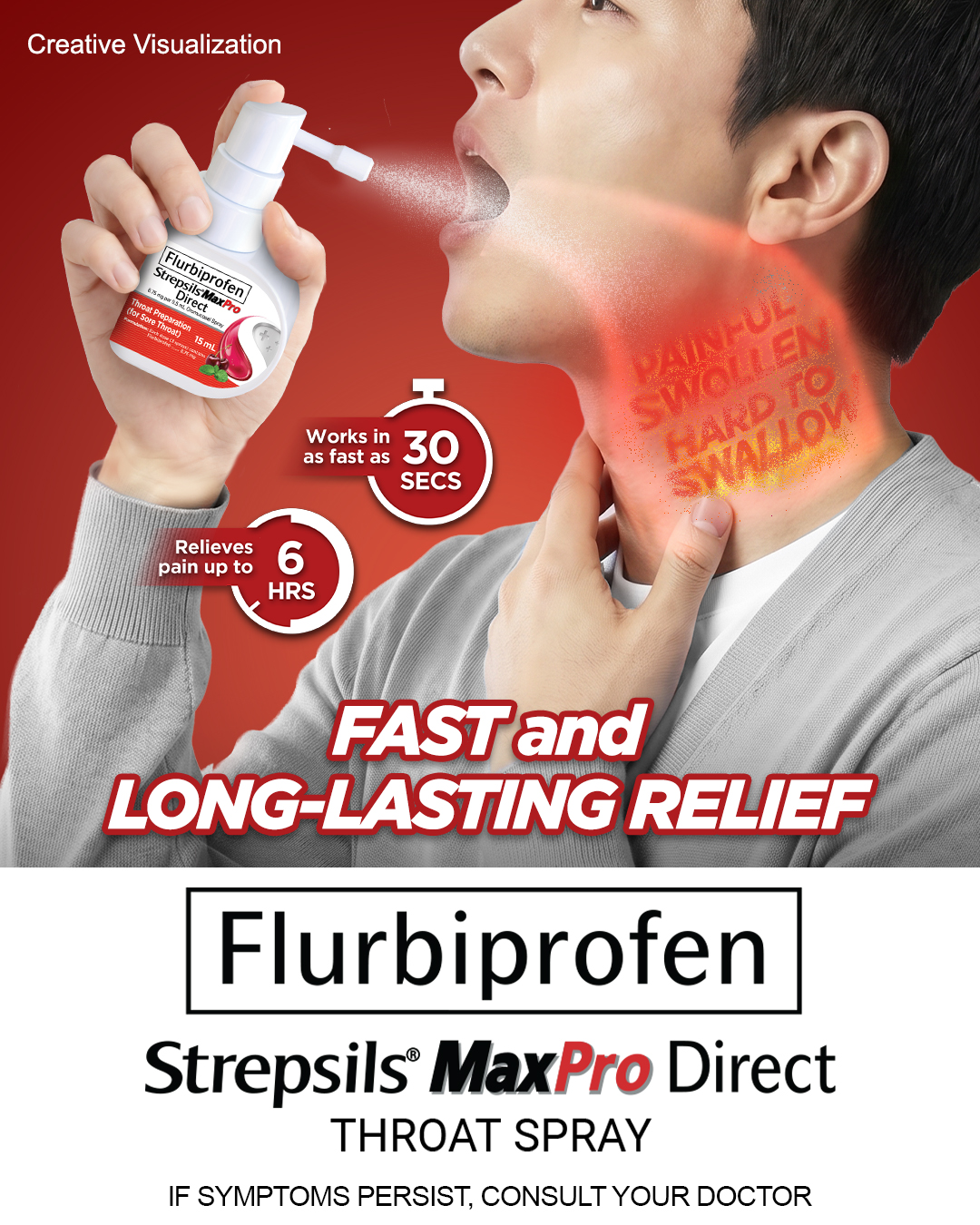 Strepsils Philippines Facebook ad