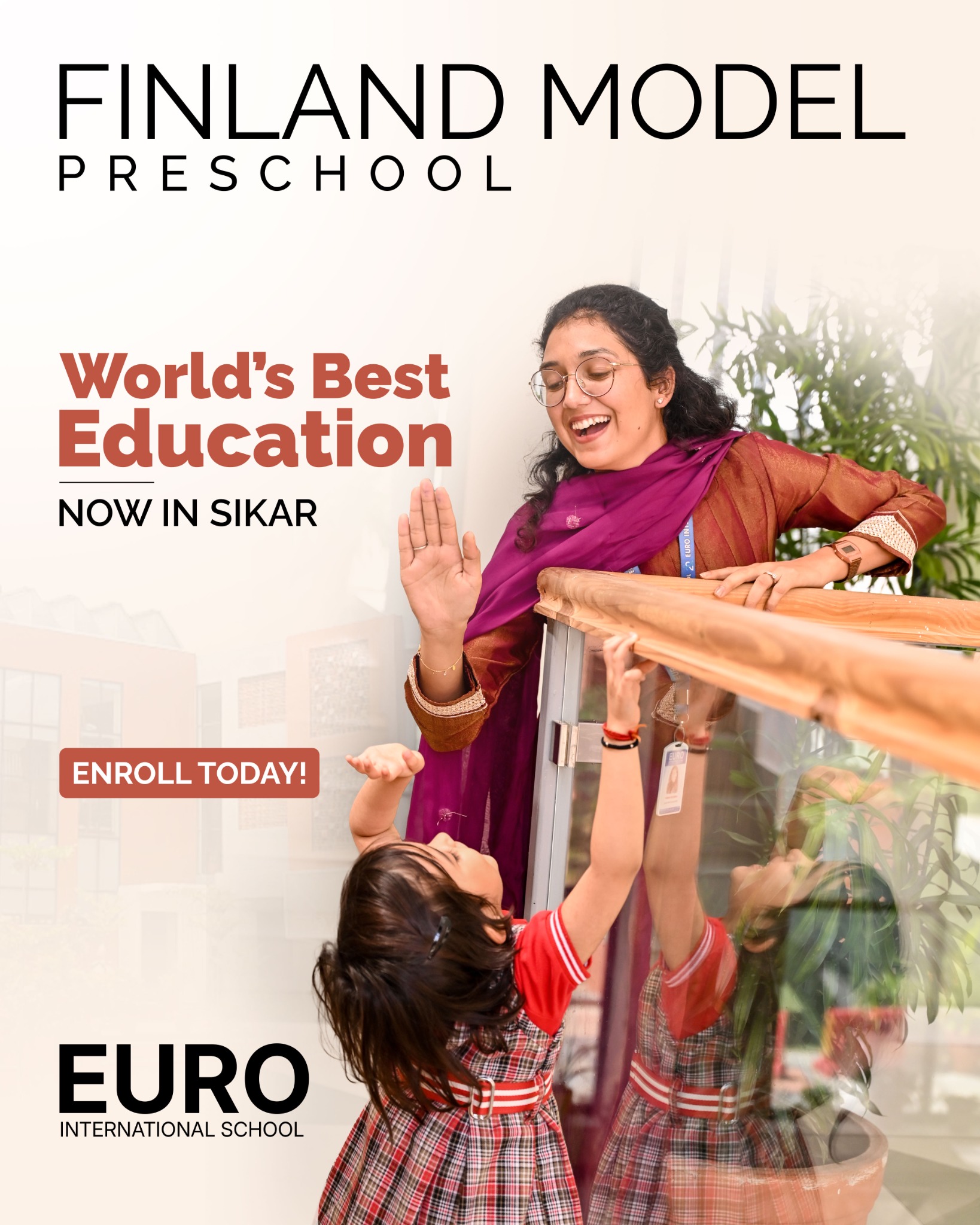 Euro International School, Sikar Facebook ad