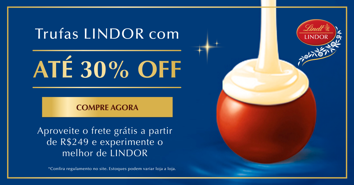 Lindt Facebook ad