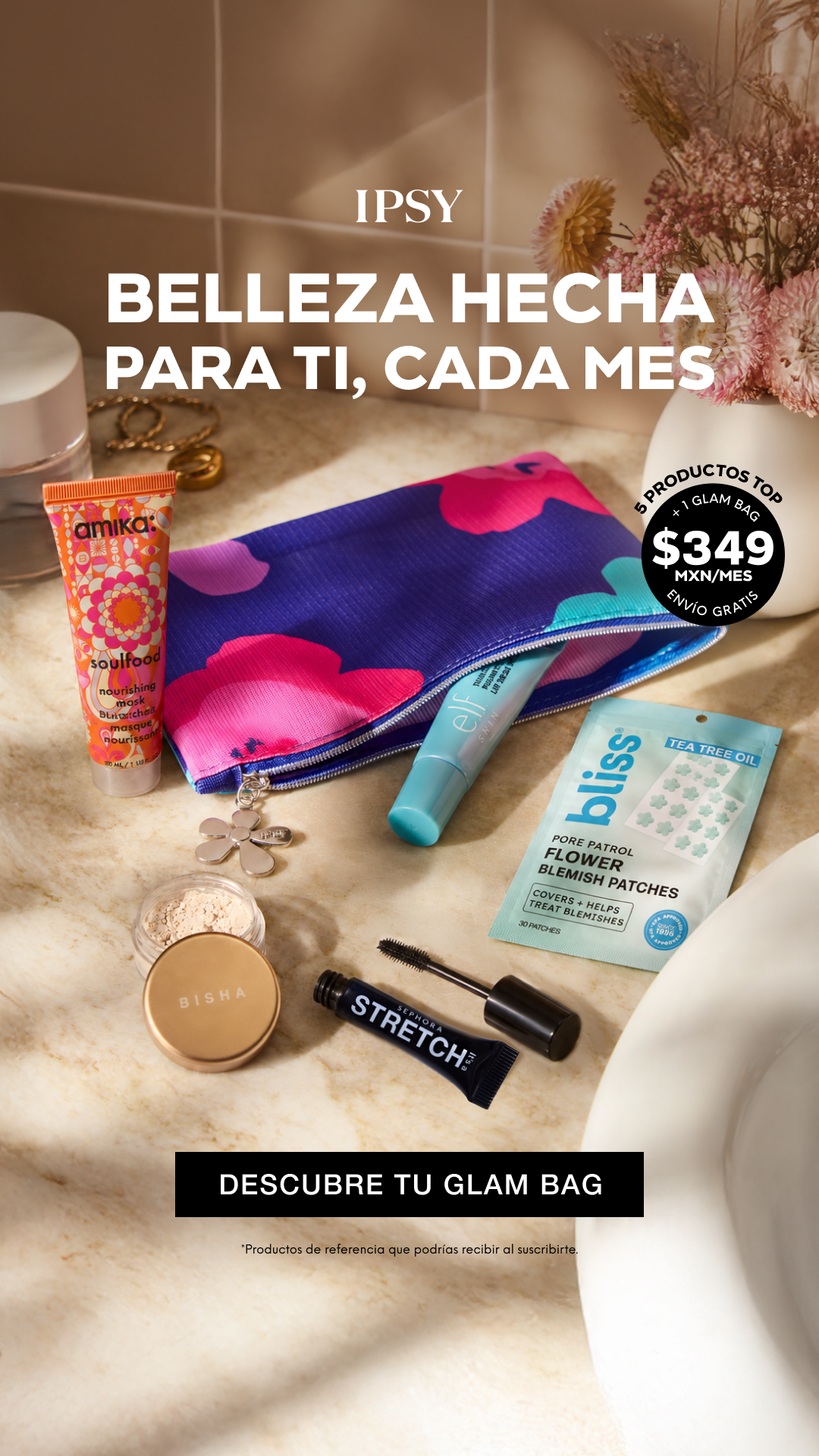 IPSY.Mex Facebook ad