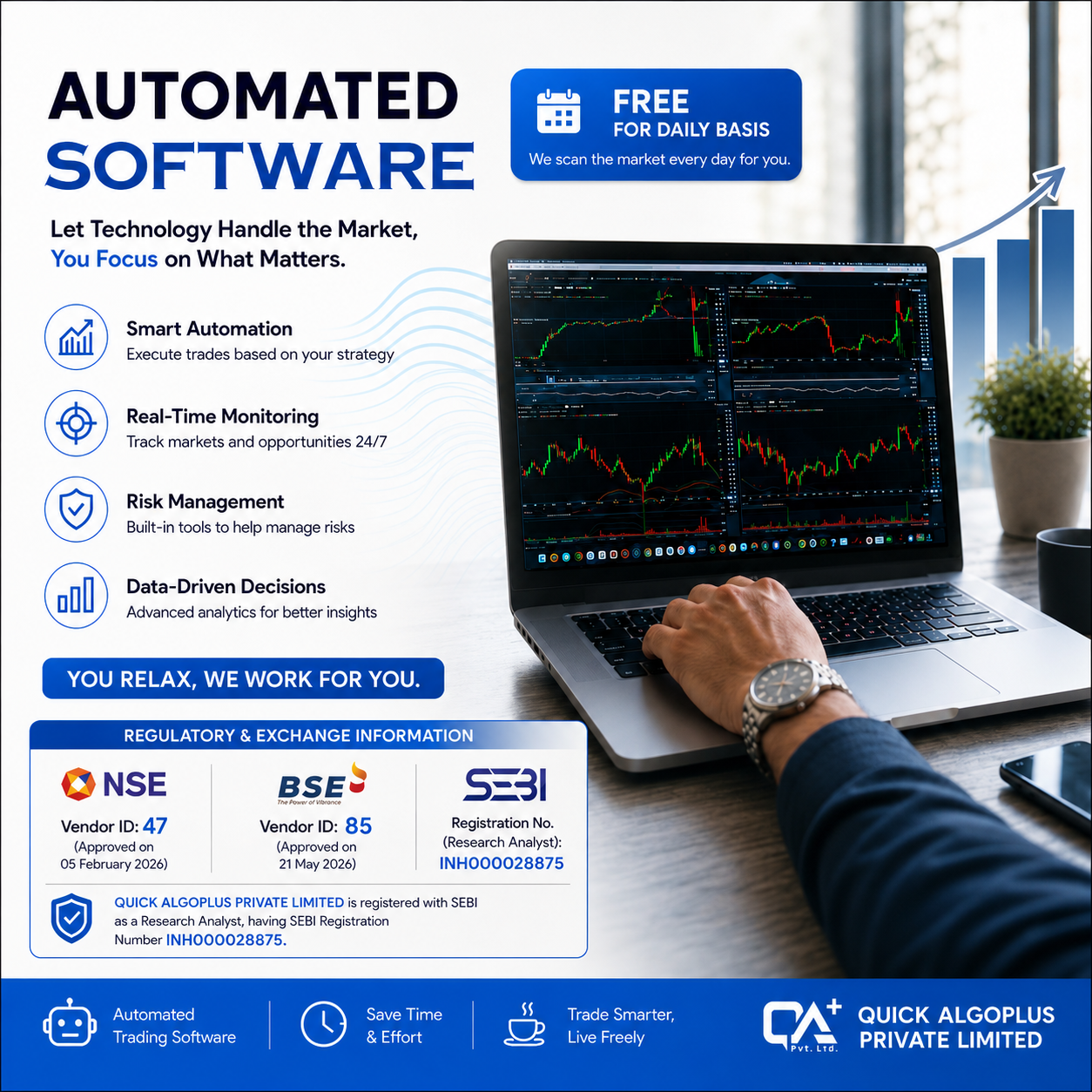Quick Algo Plus Pvt Ltd Facebook ad from Jul 26, 2026